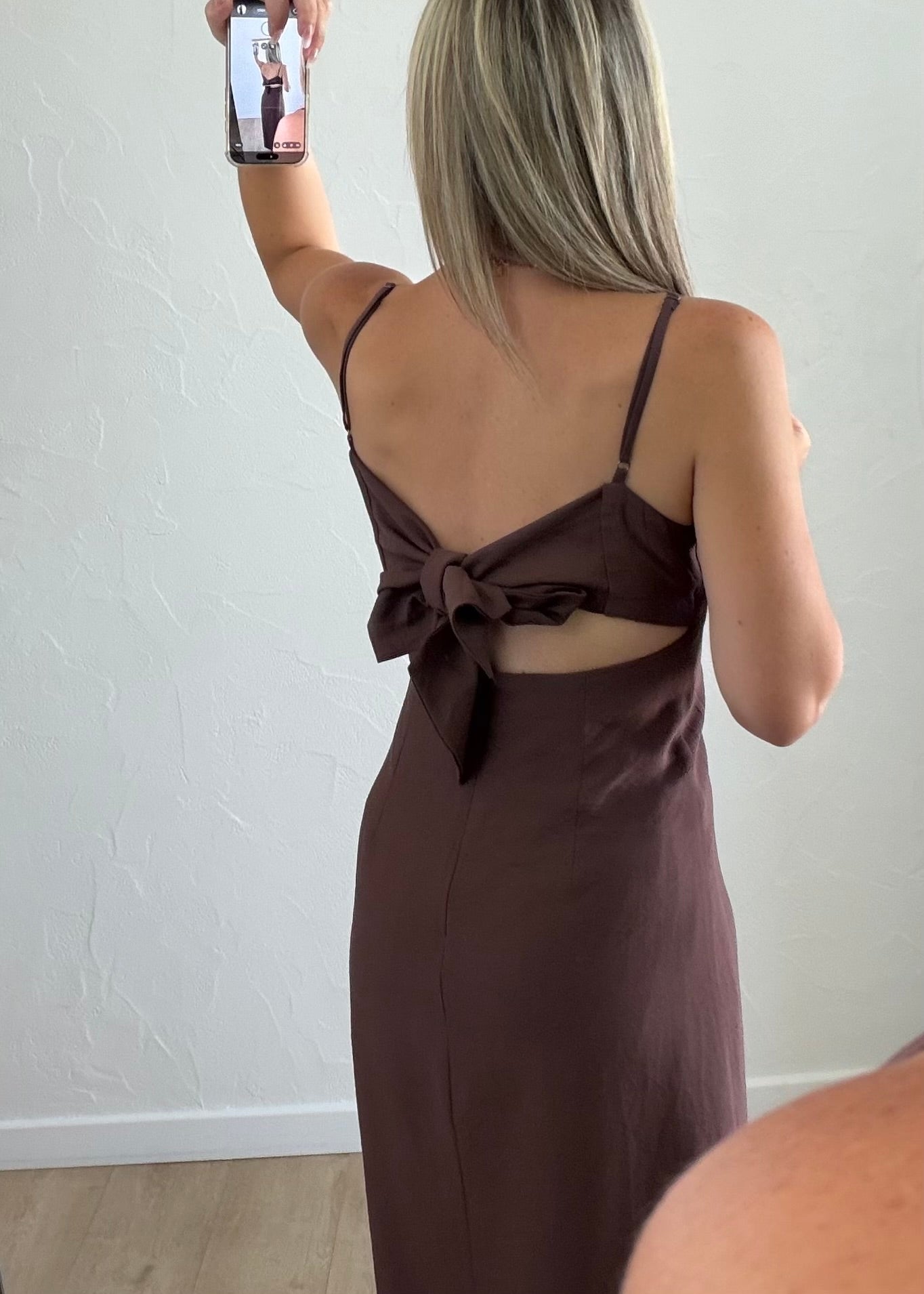 Robe FAUSTINE Choco