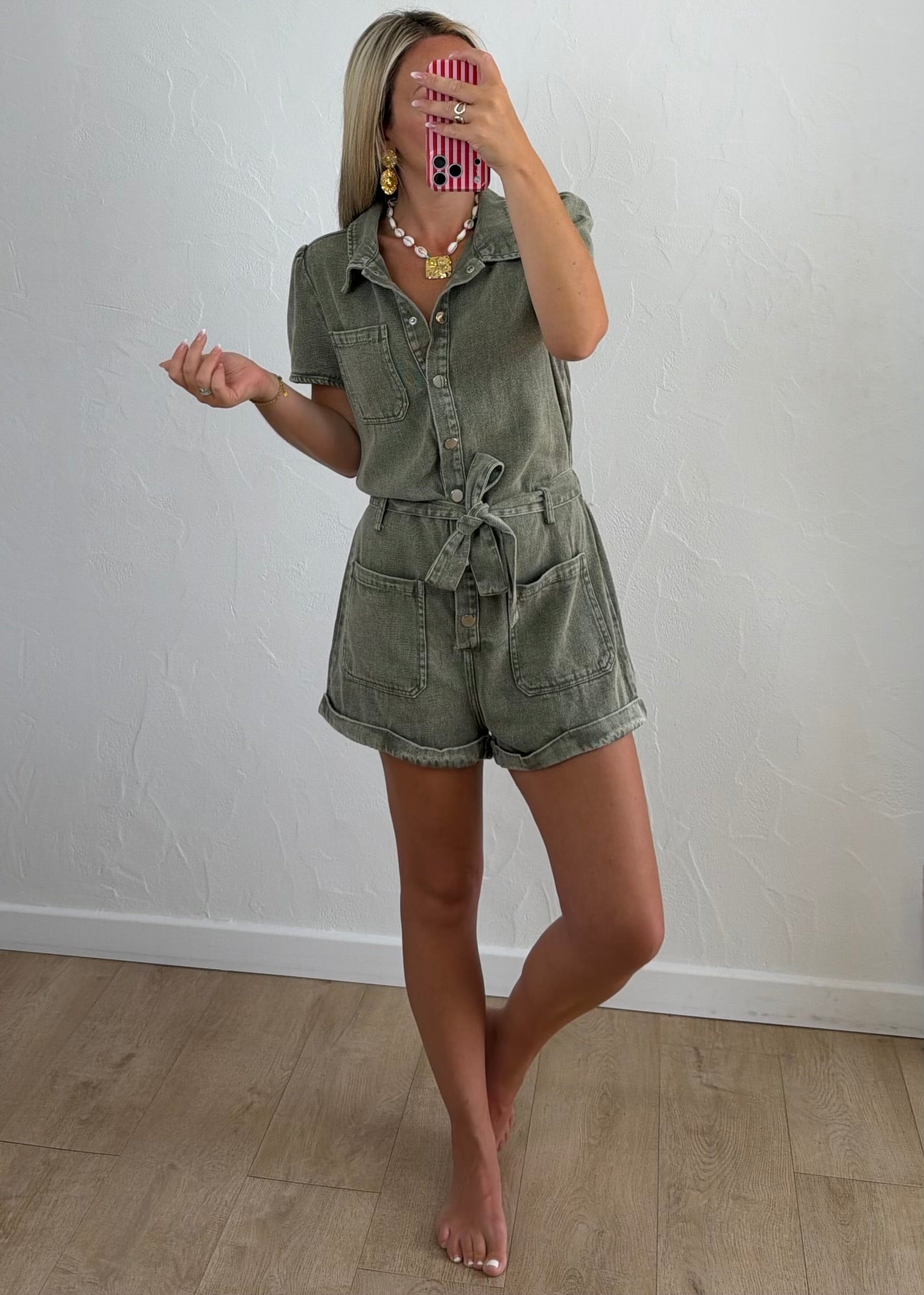 Combi-Short AGATHE Kaki