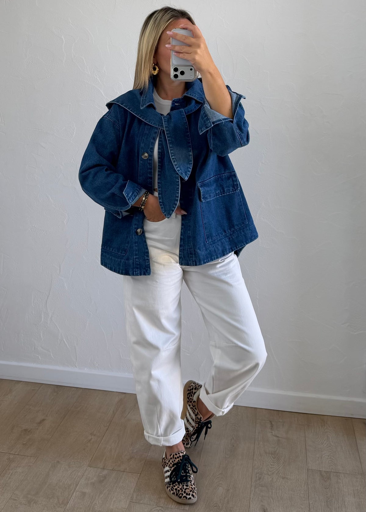 Veste en jean Anastasia