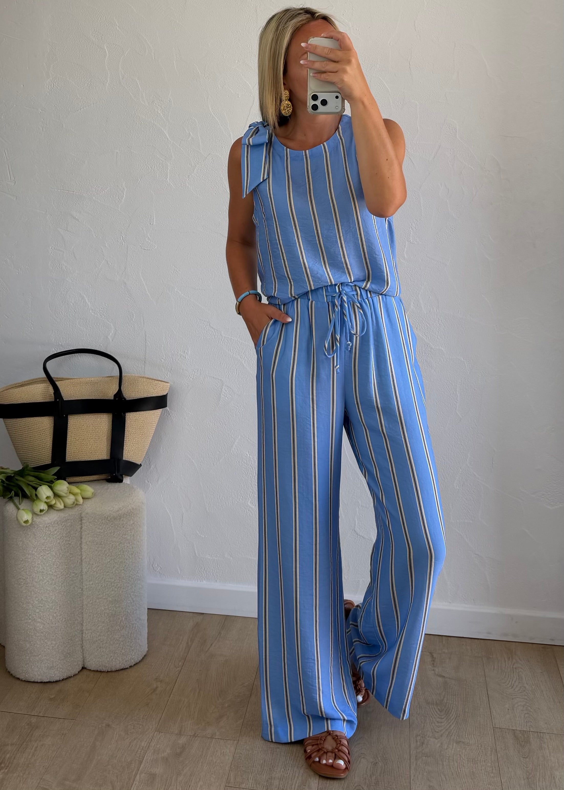 Top ALIXANE Bleu