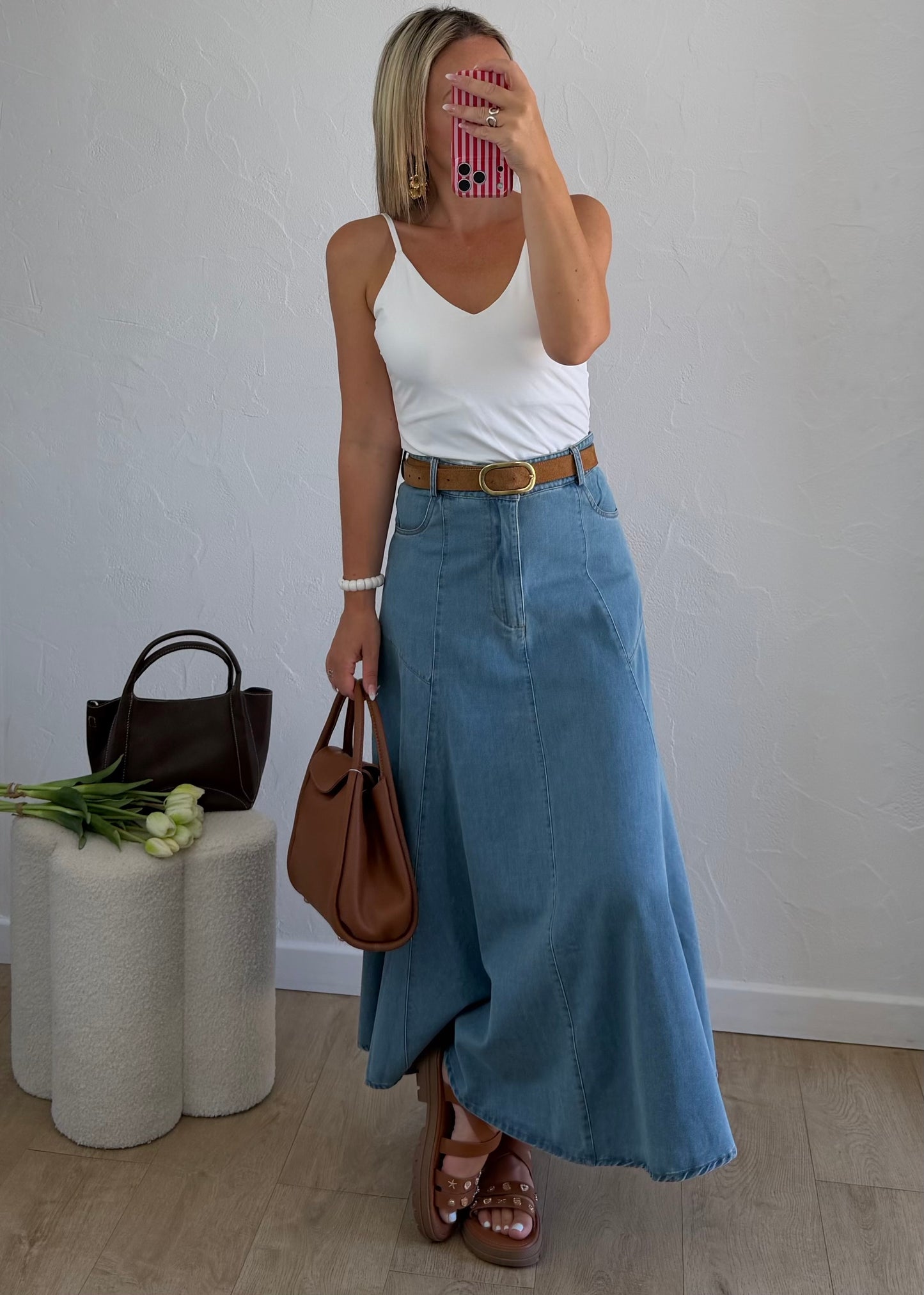 Jupe ROMY Bleu