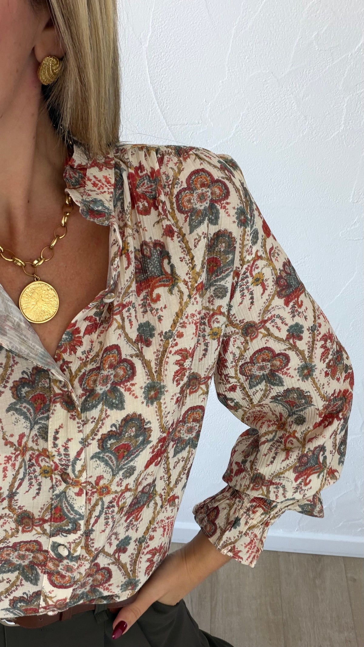 Chemise Laetitia imprimée