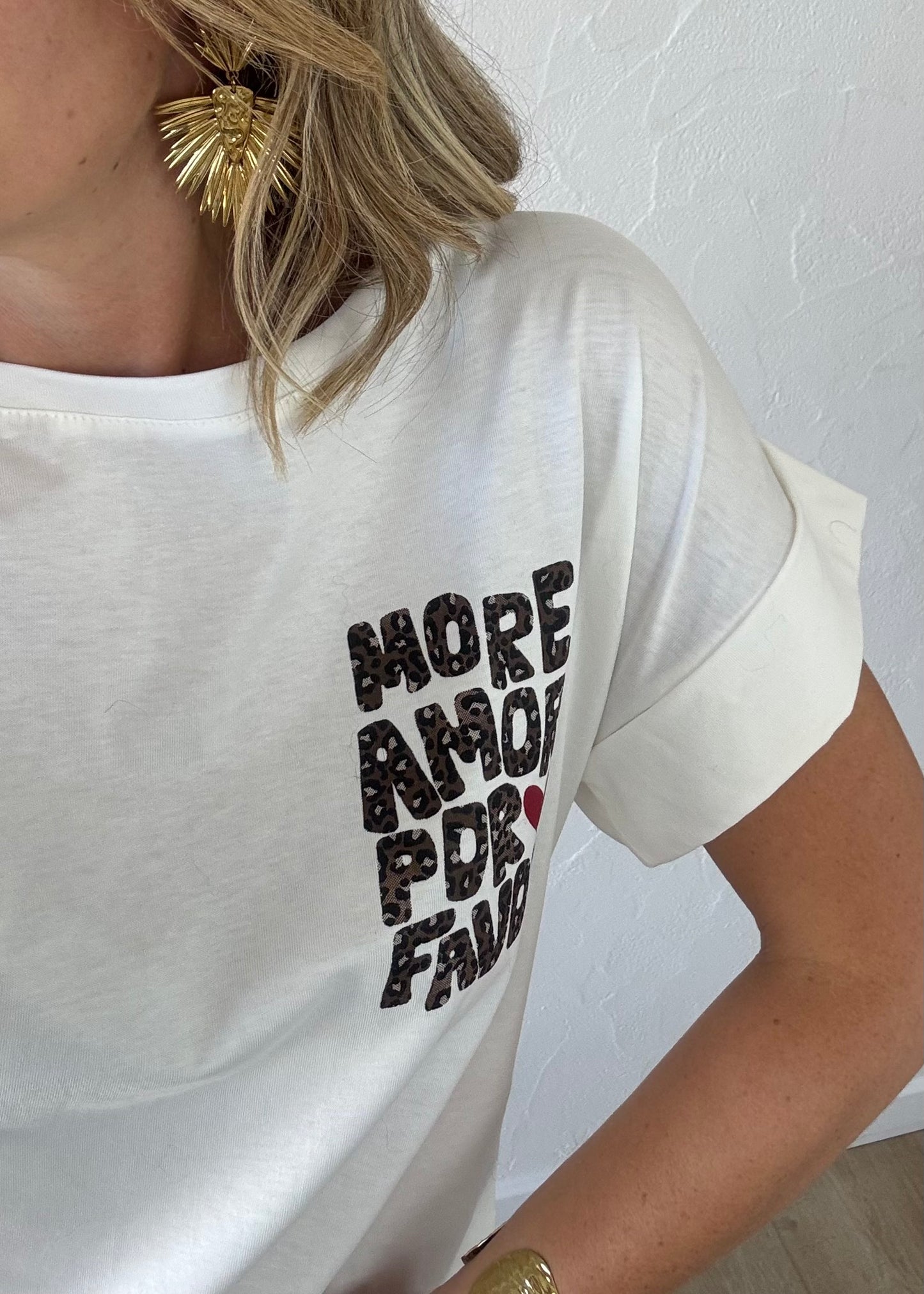 Tee-shirt « MORE AMOR POR FAVOR »