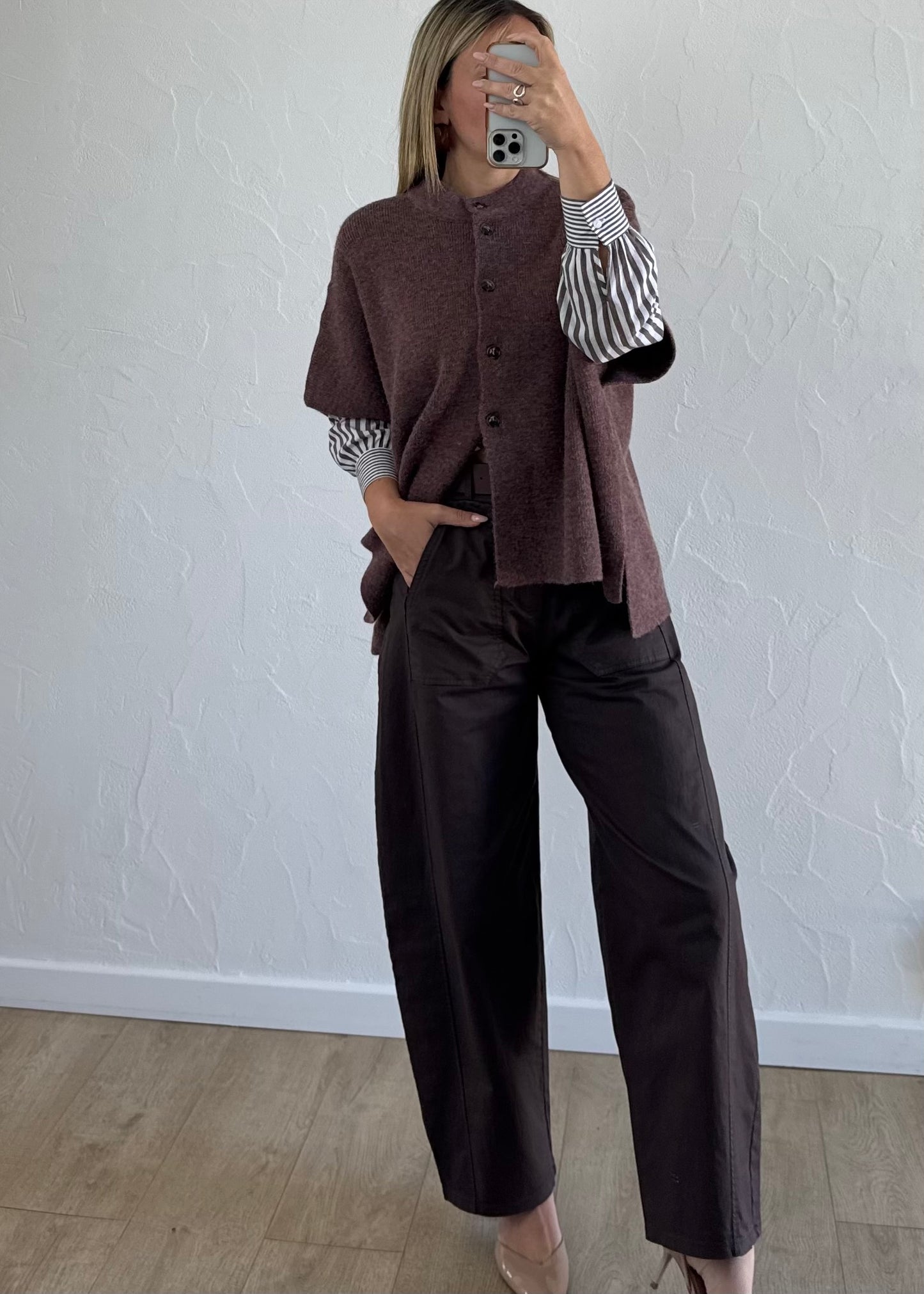 Pantalon BALLON Marron