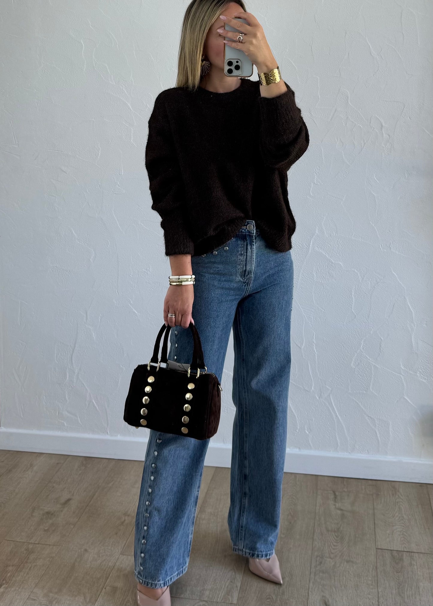 Pull SAPHIR Marron