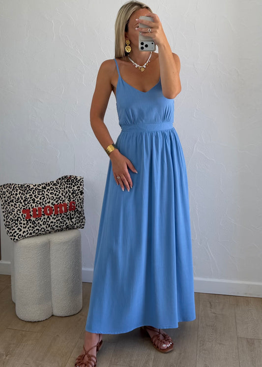 Robe FLORA Bleu