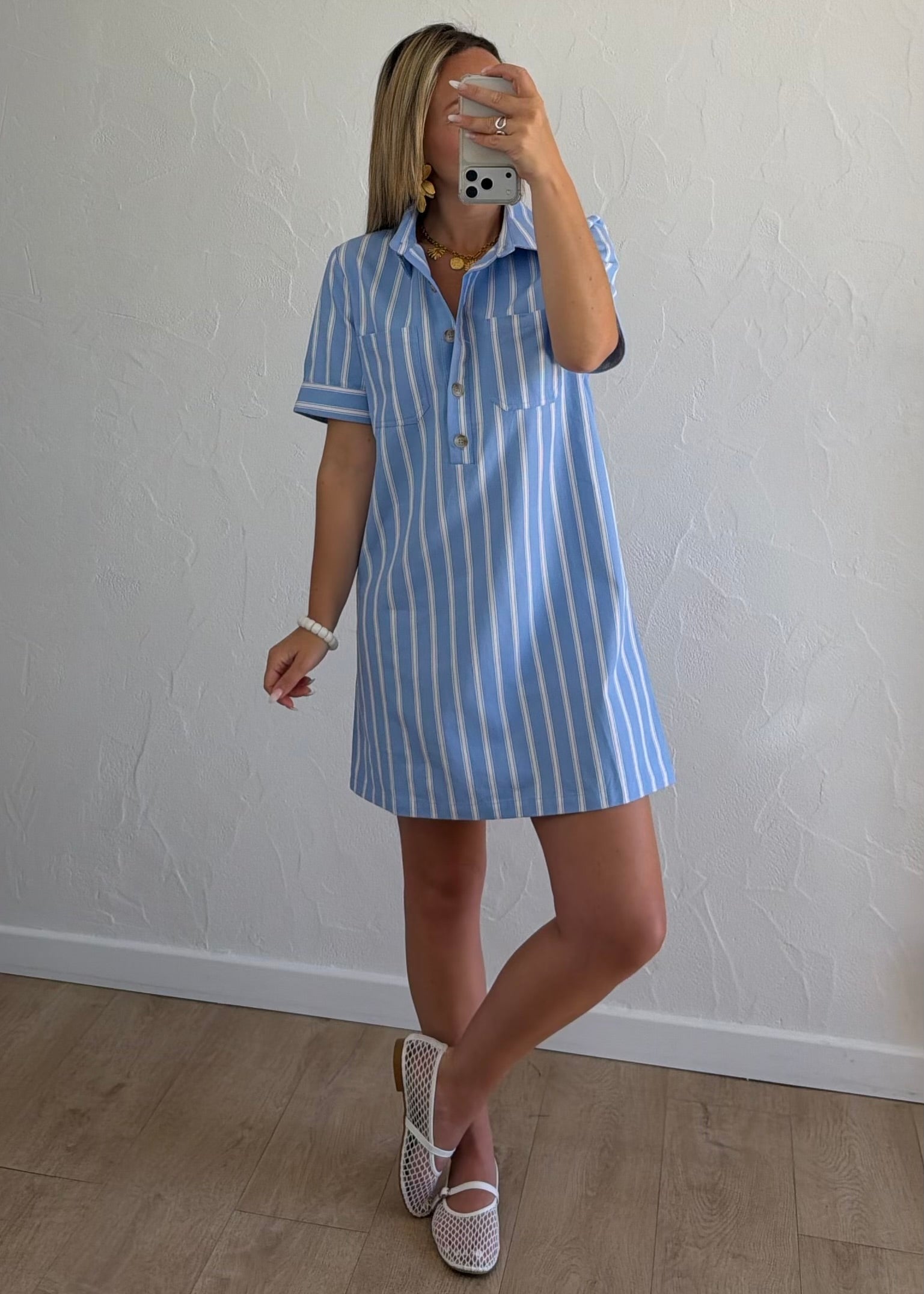 Robe CANDICE Bleu