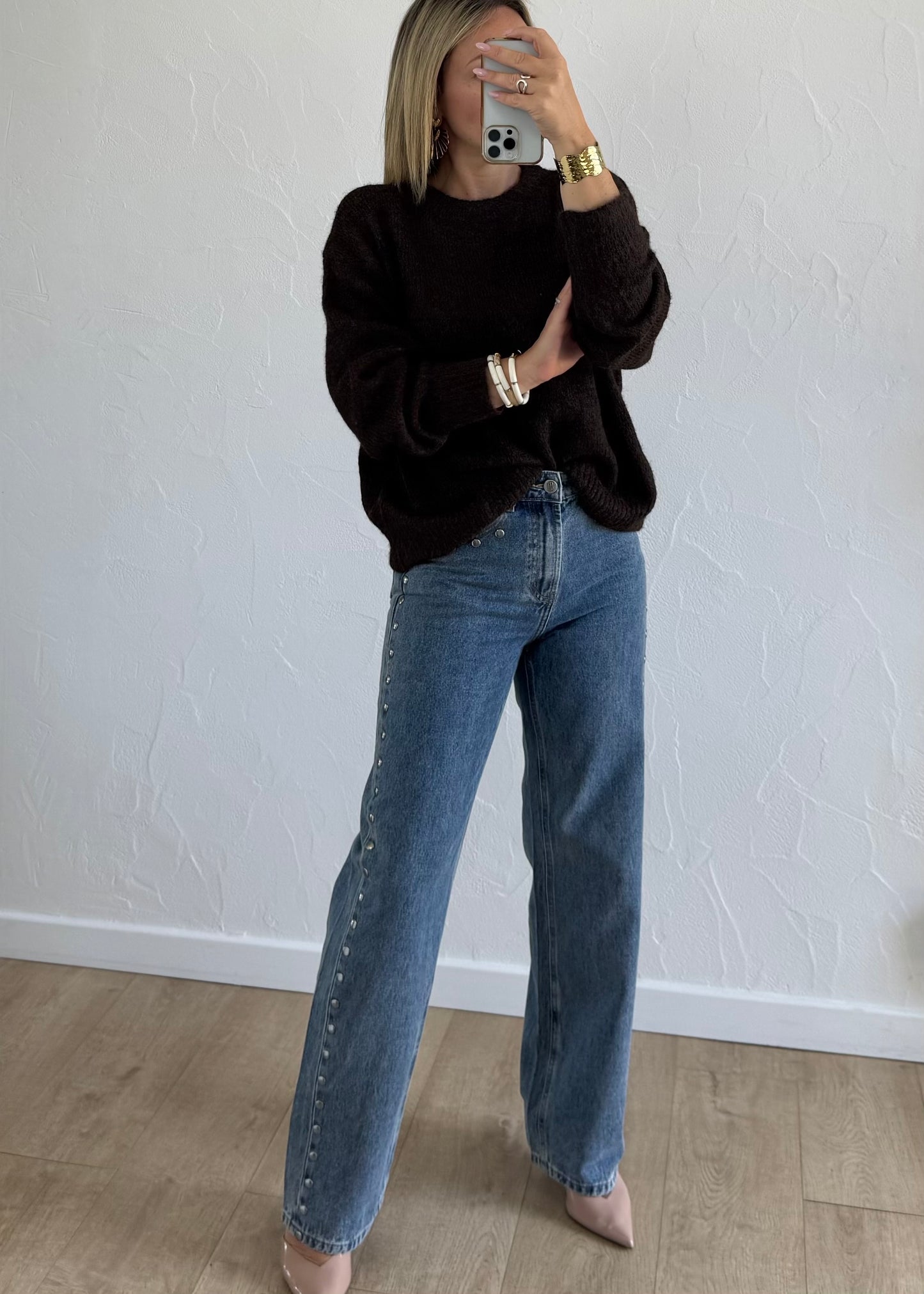 Pull SAPHIR Marron