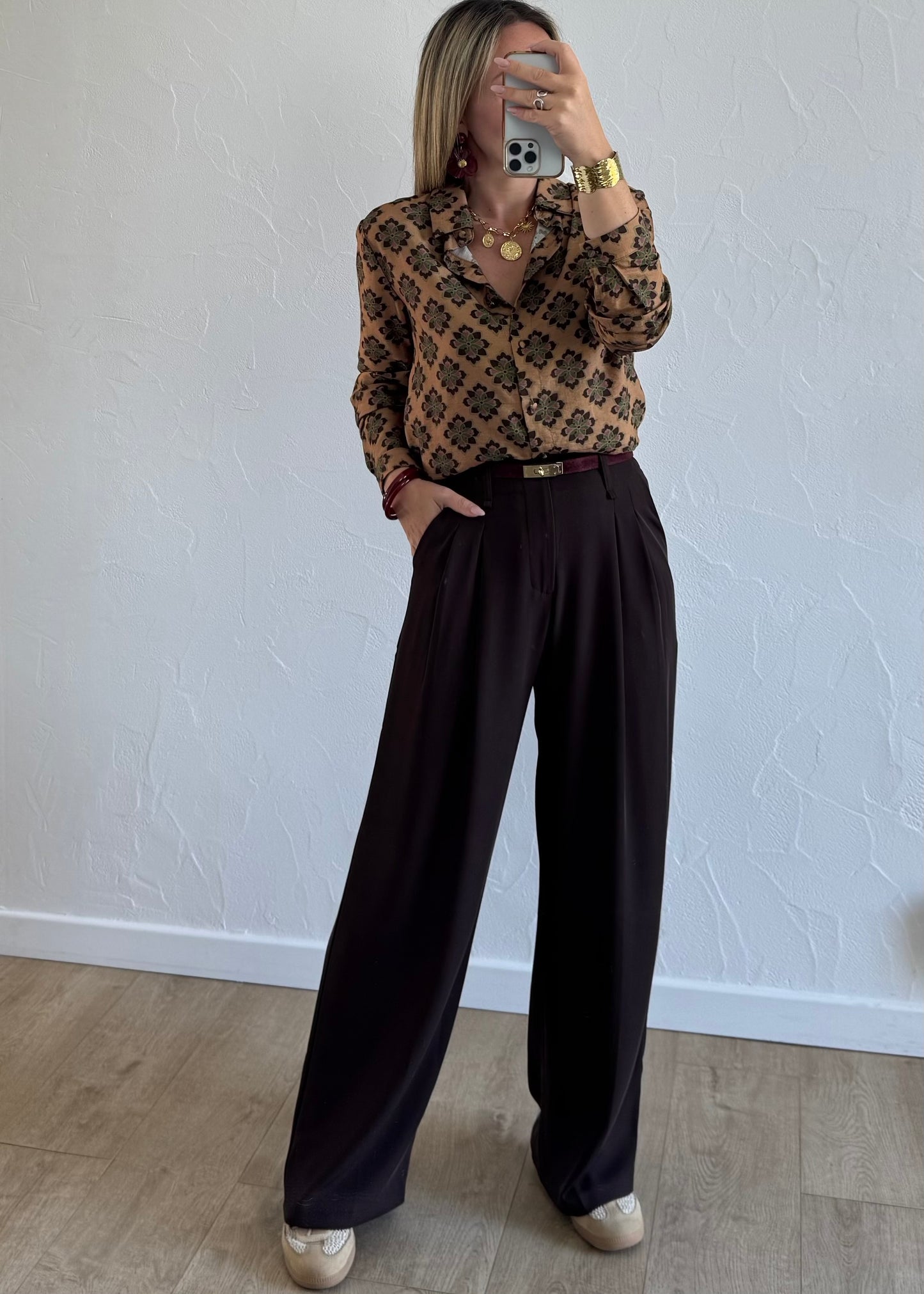 Pantalon JADE Chocolat