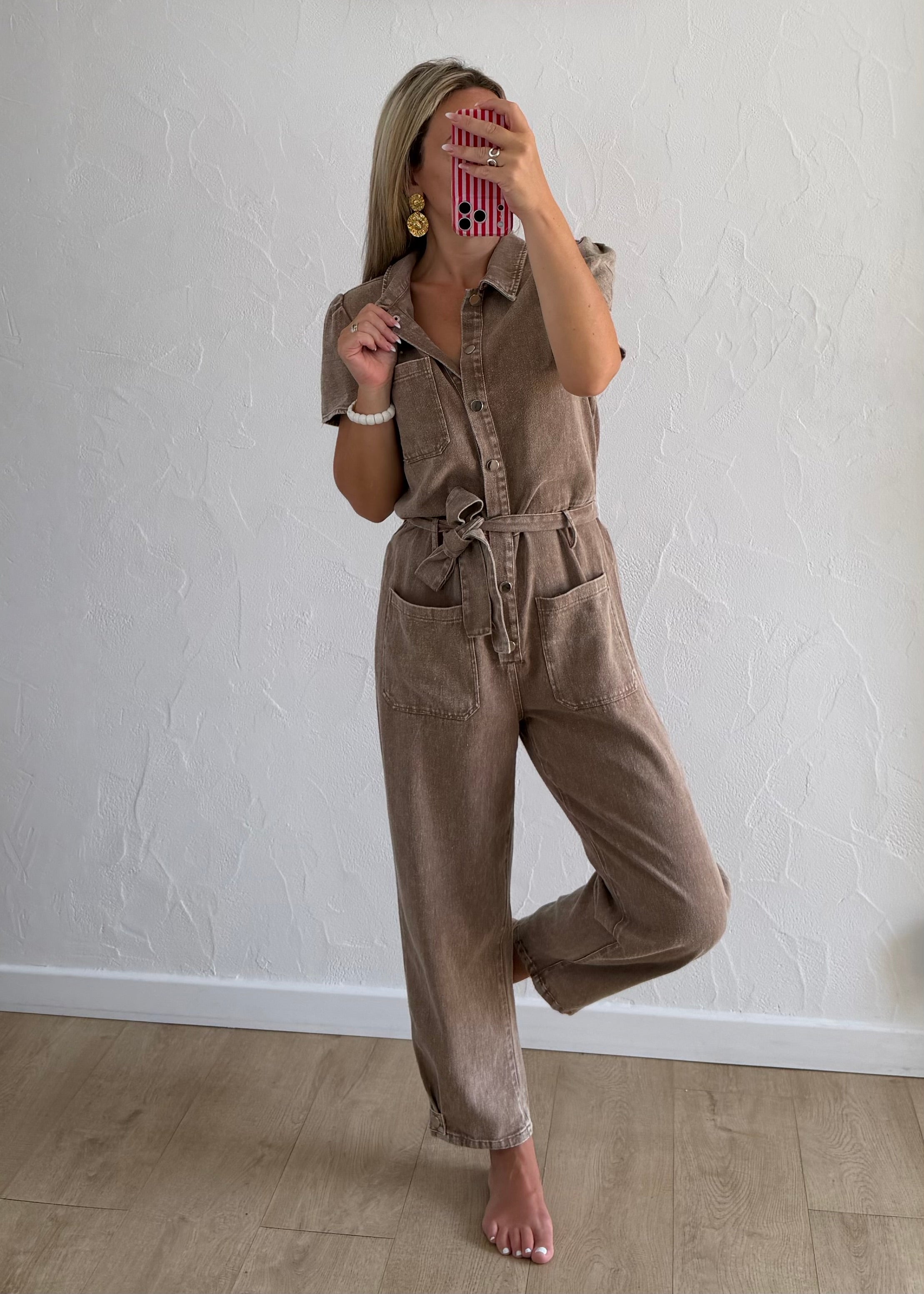 Combi-Pantalon AGATHE Choco