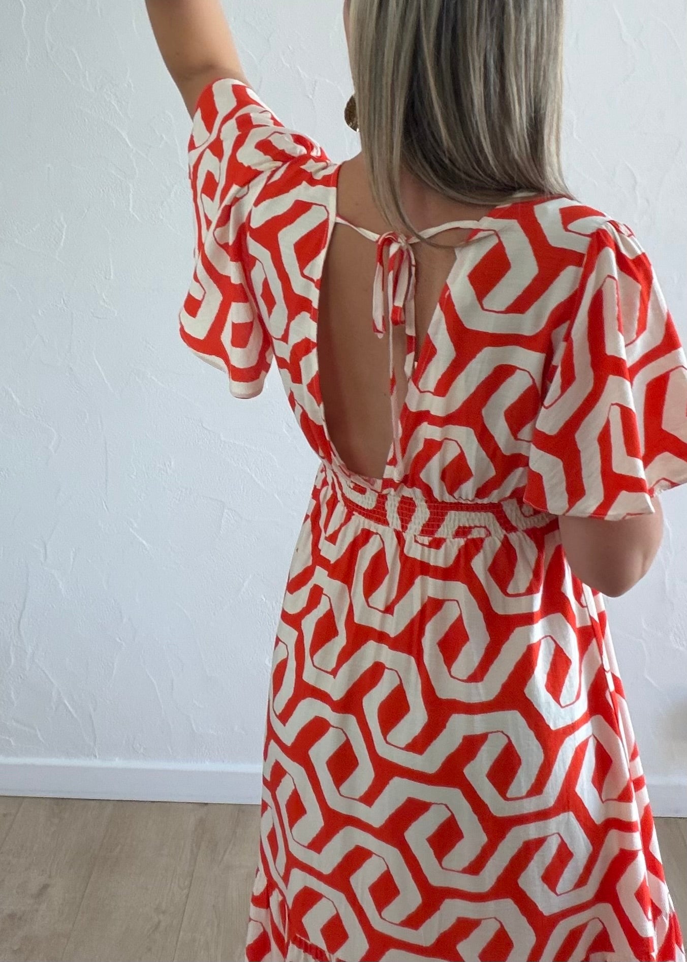 Robe ABIGAELLE Orange
