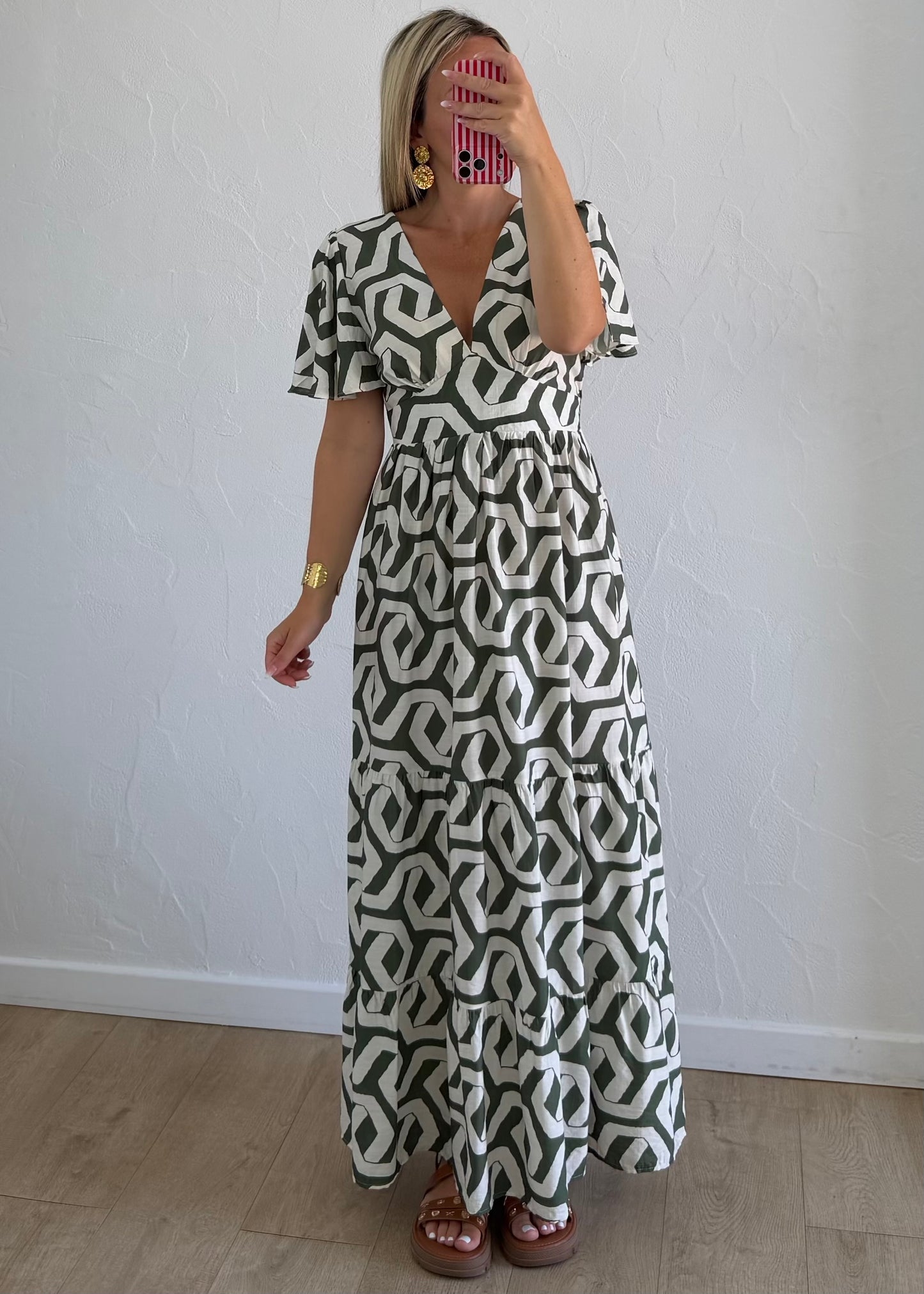 Robe ABIGAELLE Kaki