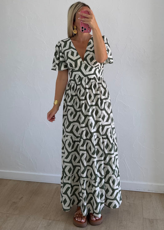 Robe ABIGAELLE Kaki