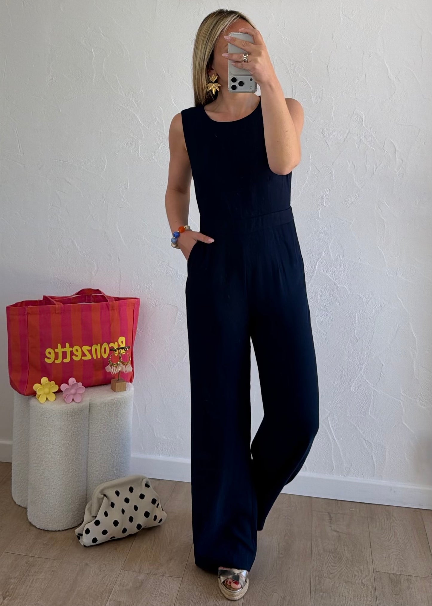 Combinaison Lisa Bleu marine