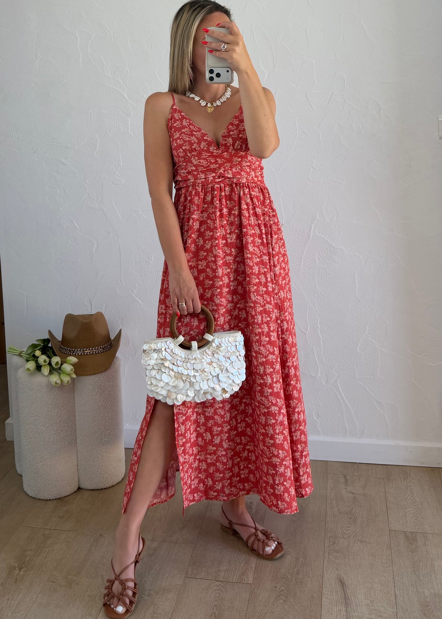 Robe LORRAINE Rouge
