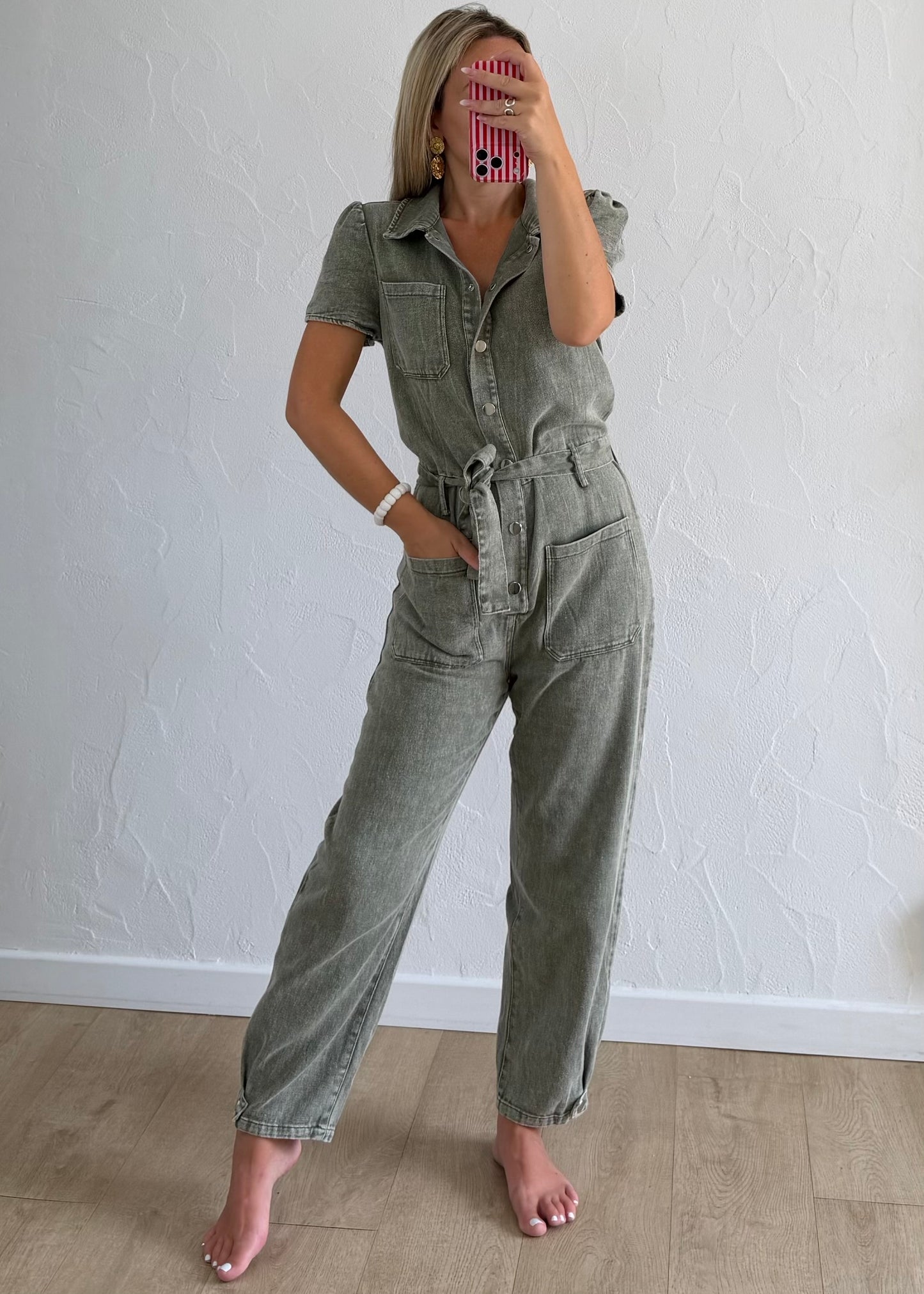 Combi-Pantalon AGATHE Kaki