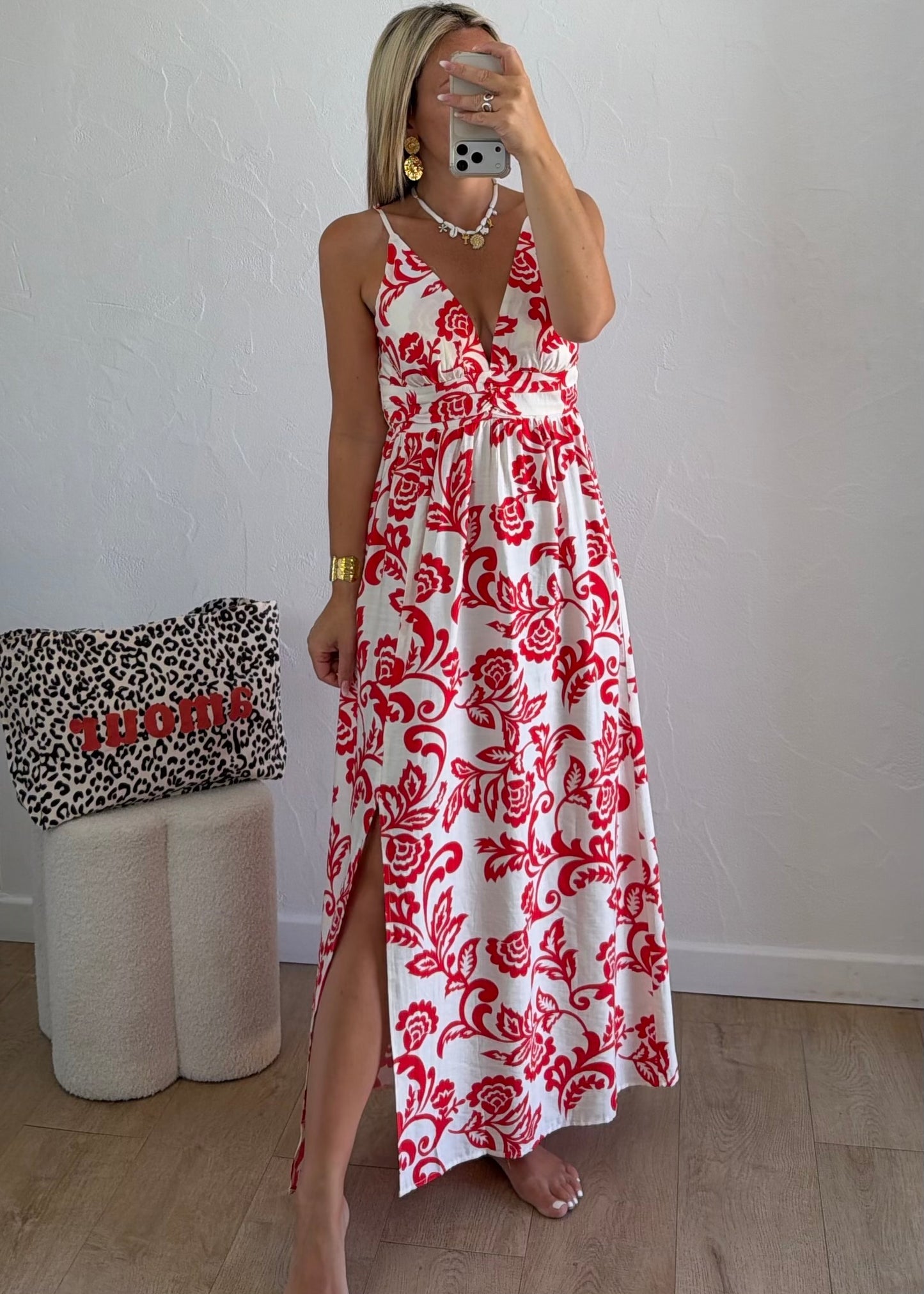 Robe LOANE Rouge