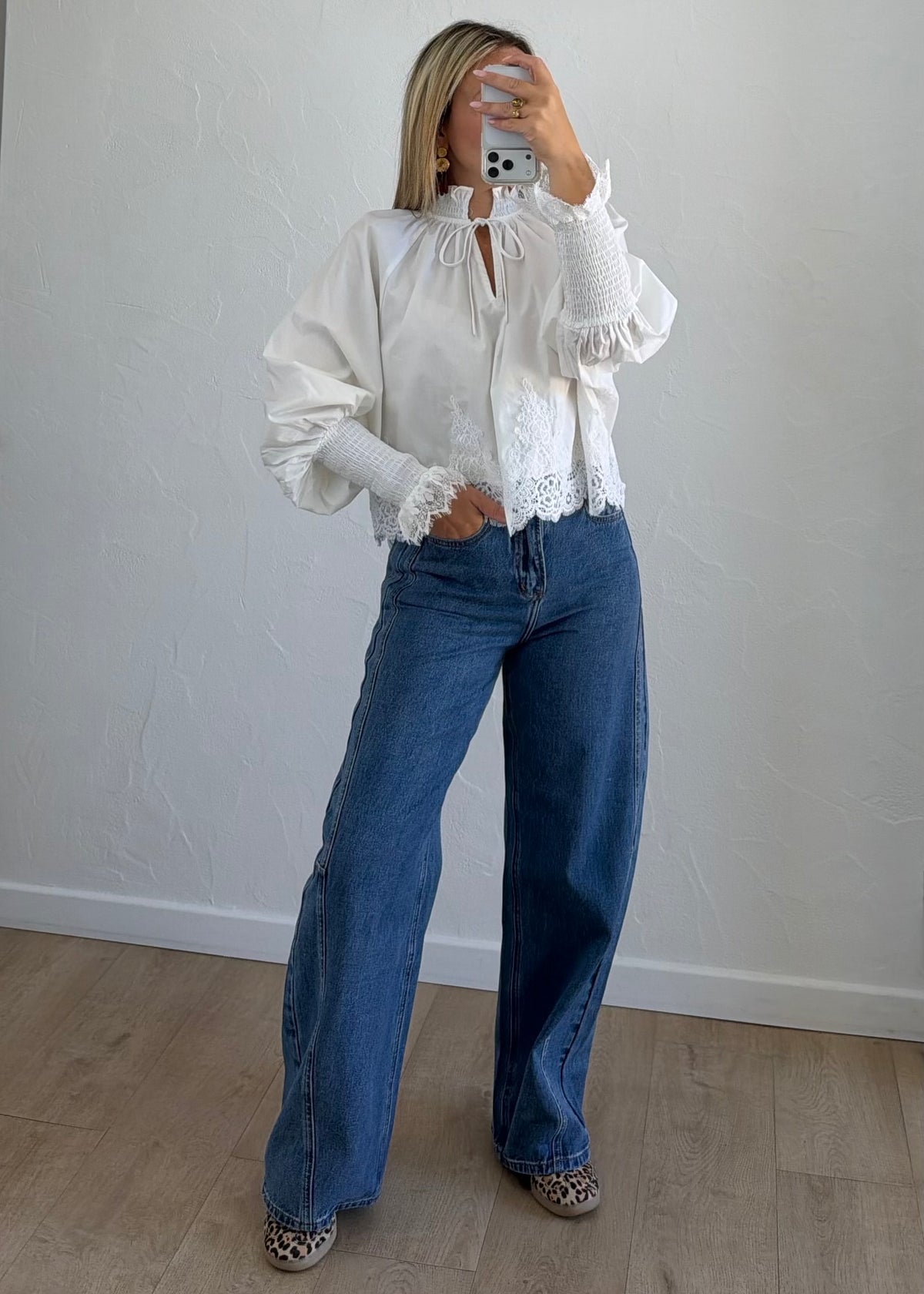 Blouse Dolce blanche