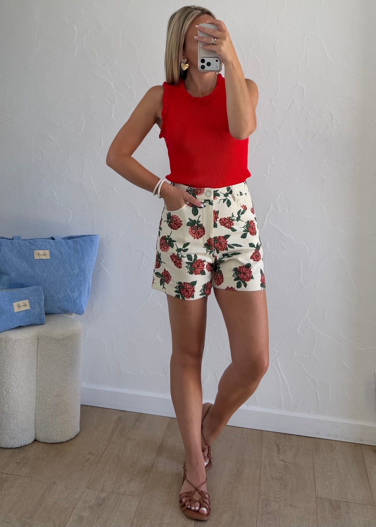 Short ANAE Rouge