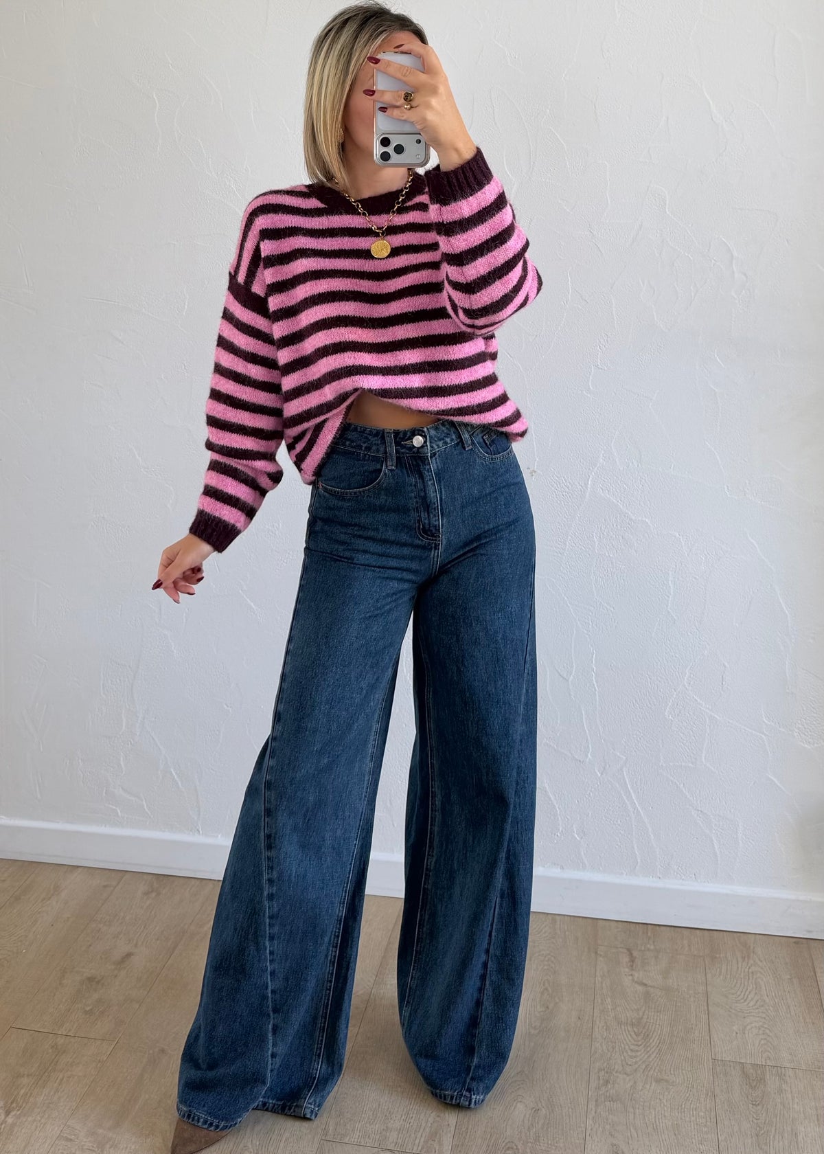 Pull Maylo rayé