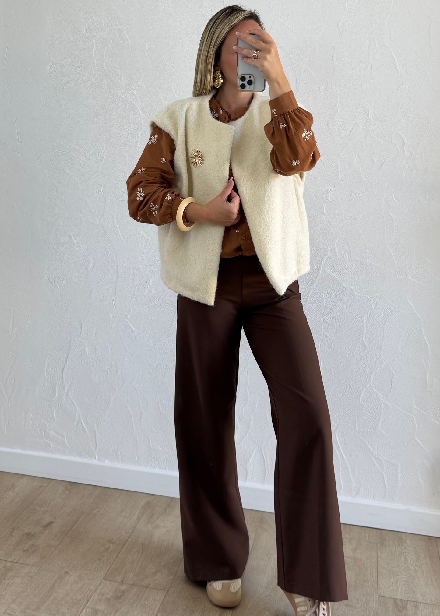 Chemisier PAULIEN Camel