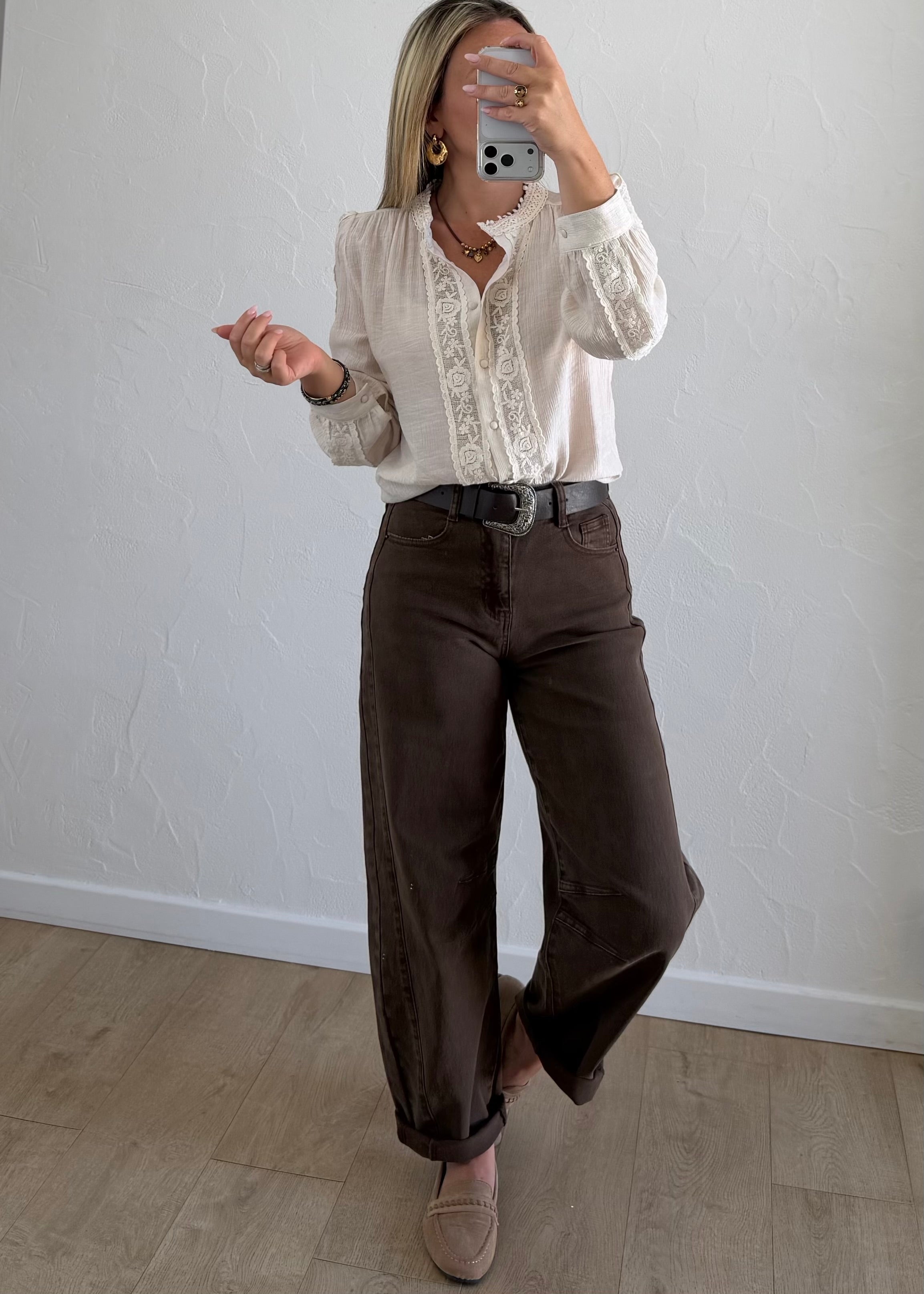 Blouse Inaya écru