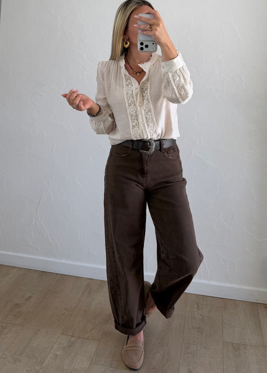 Blouse Inaya écru