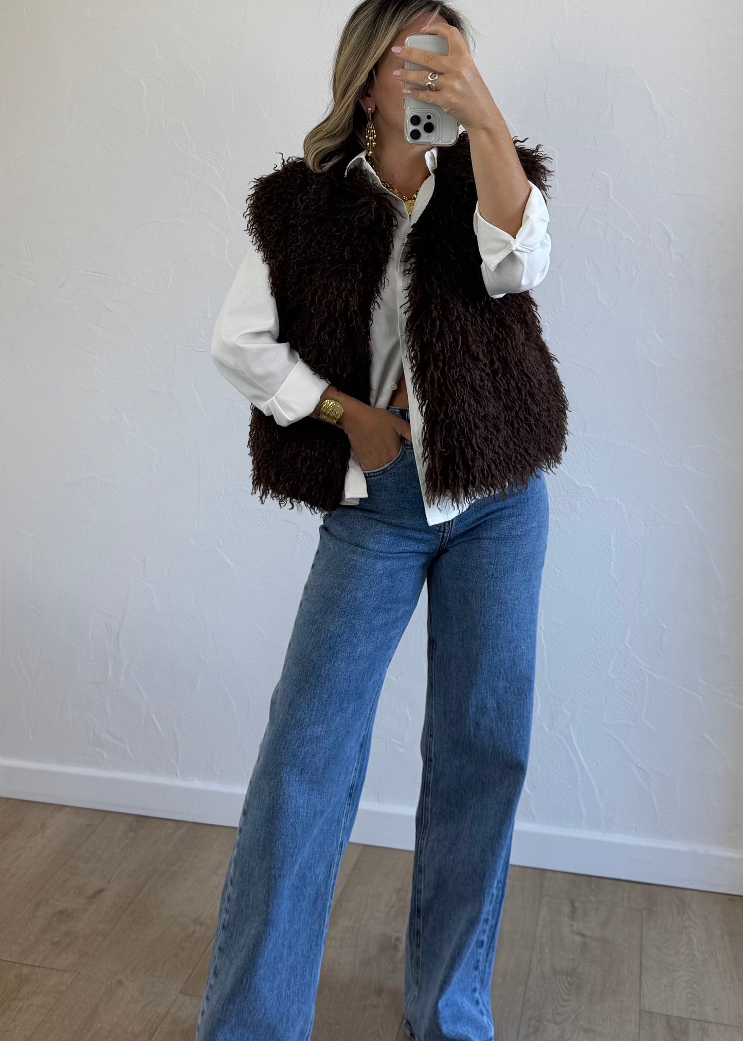 Veste LUNORE Chocolat