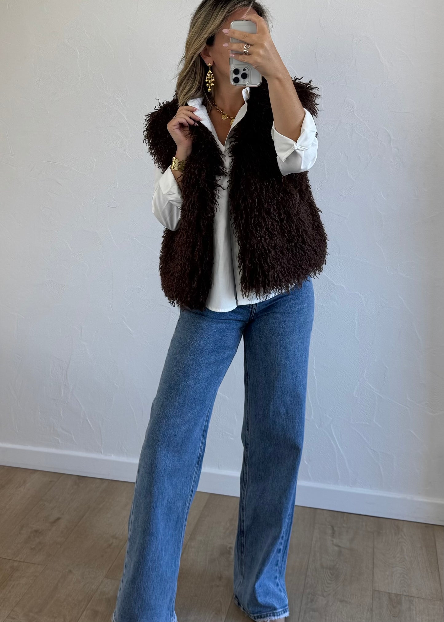 Veste LUNORE Chocolat