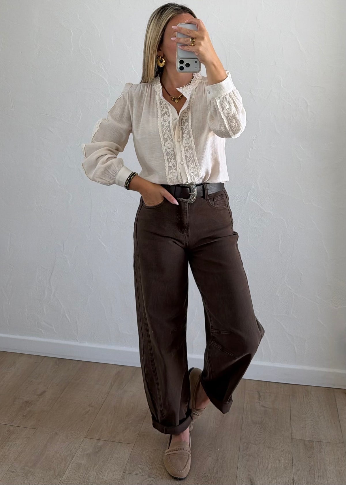 Blouse Inaya écru