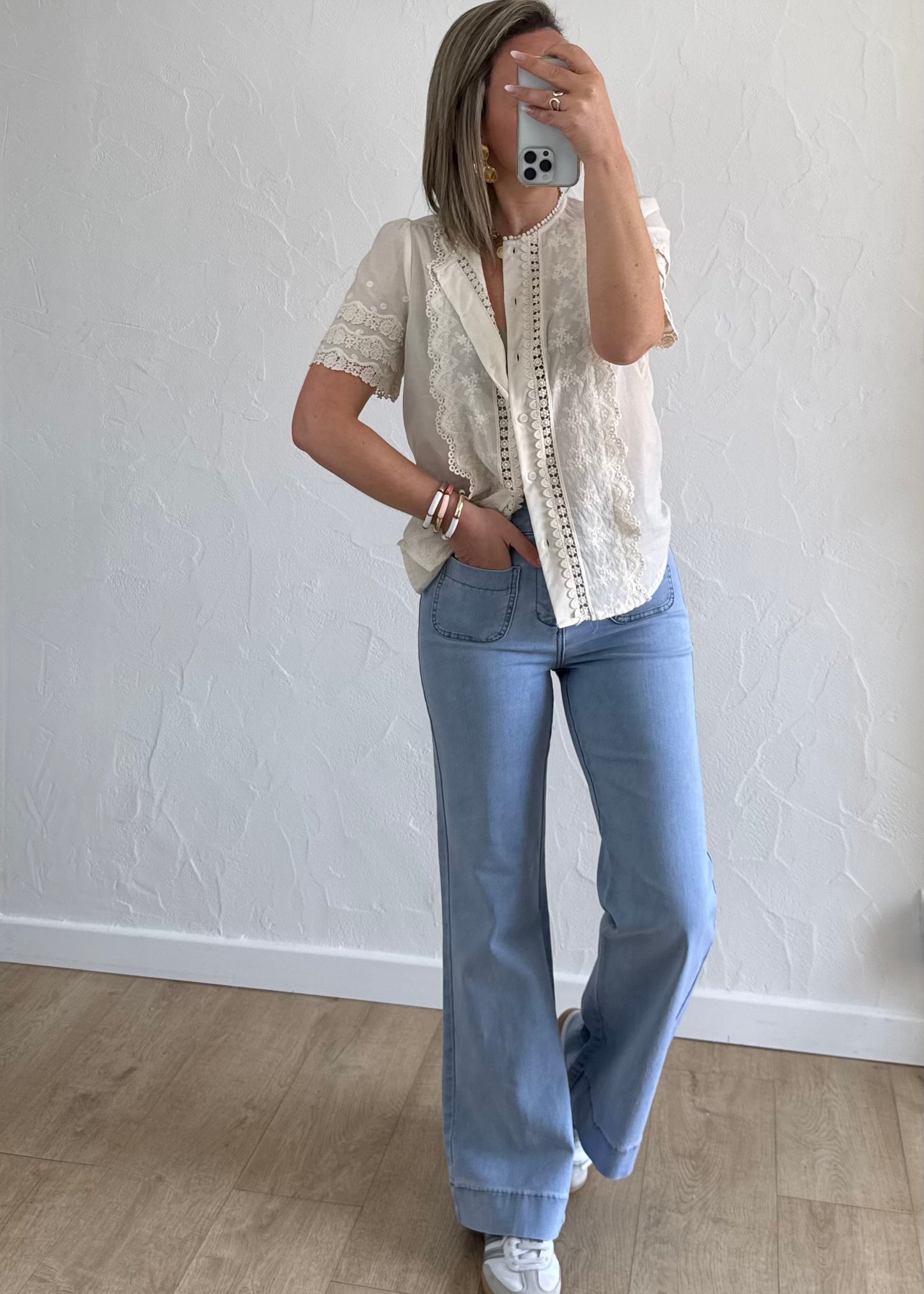 Chemisier Louna beige