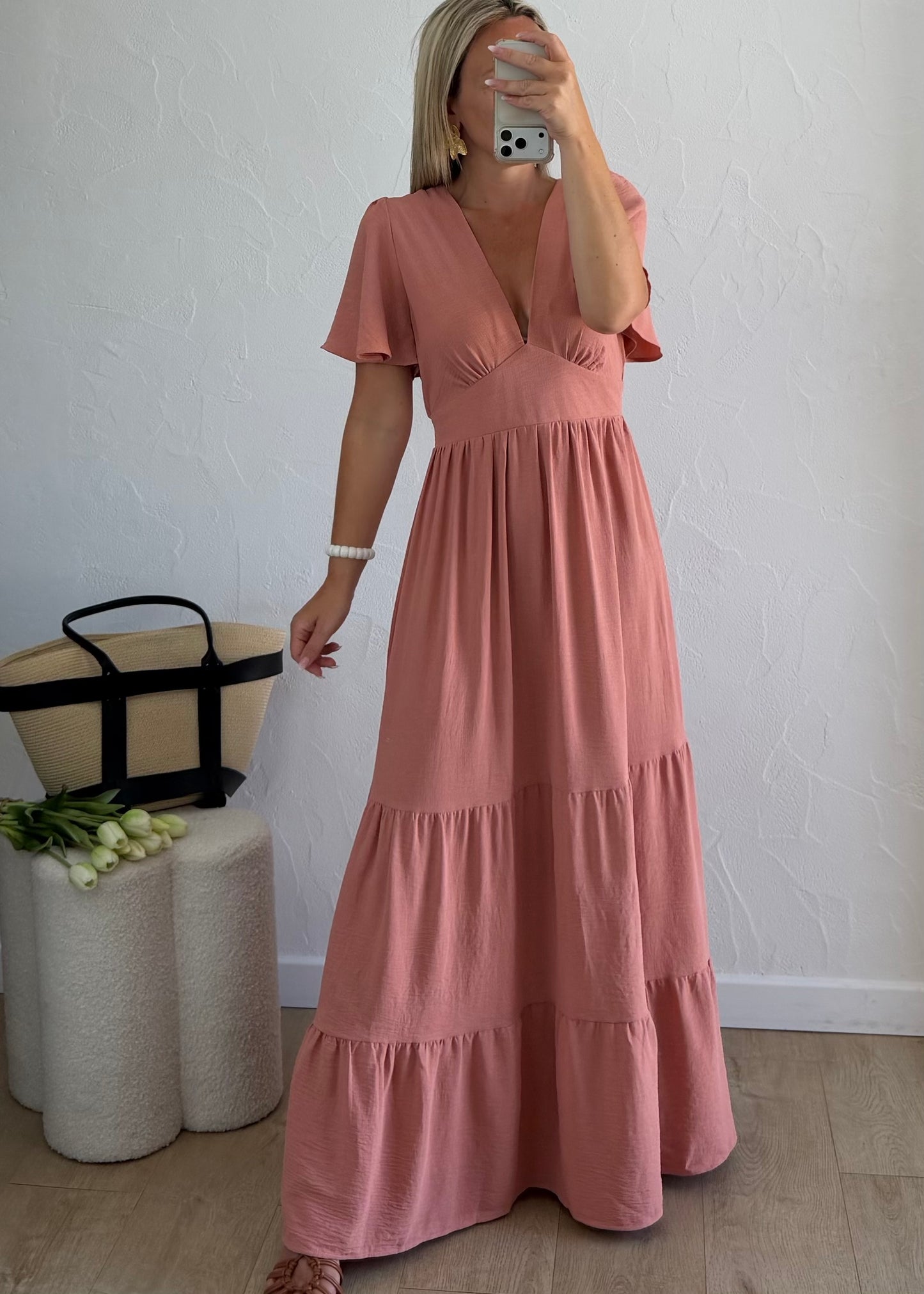 Robe YSEE Vieux rose