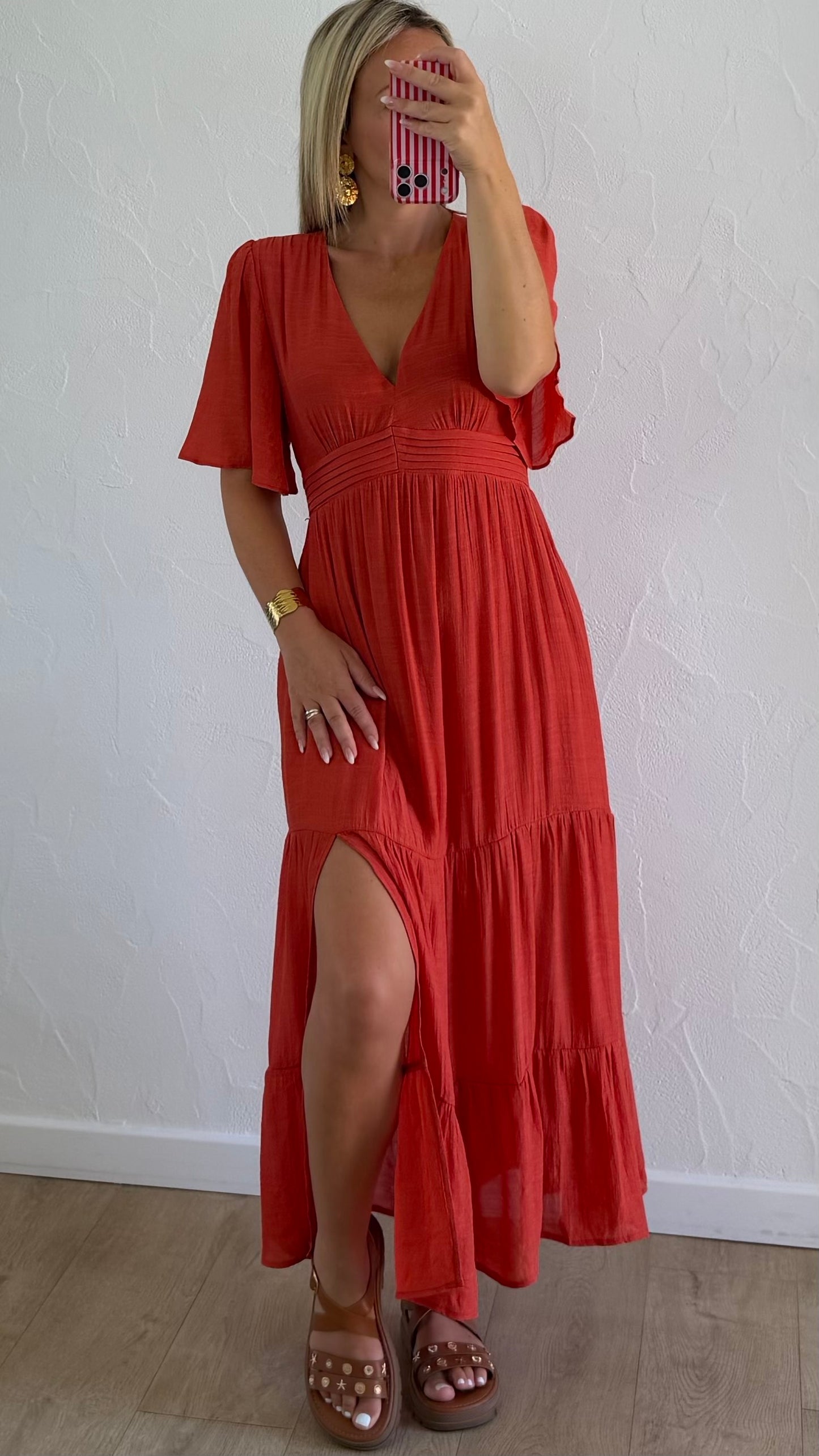 Robe LALIE Terracotta