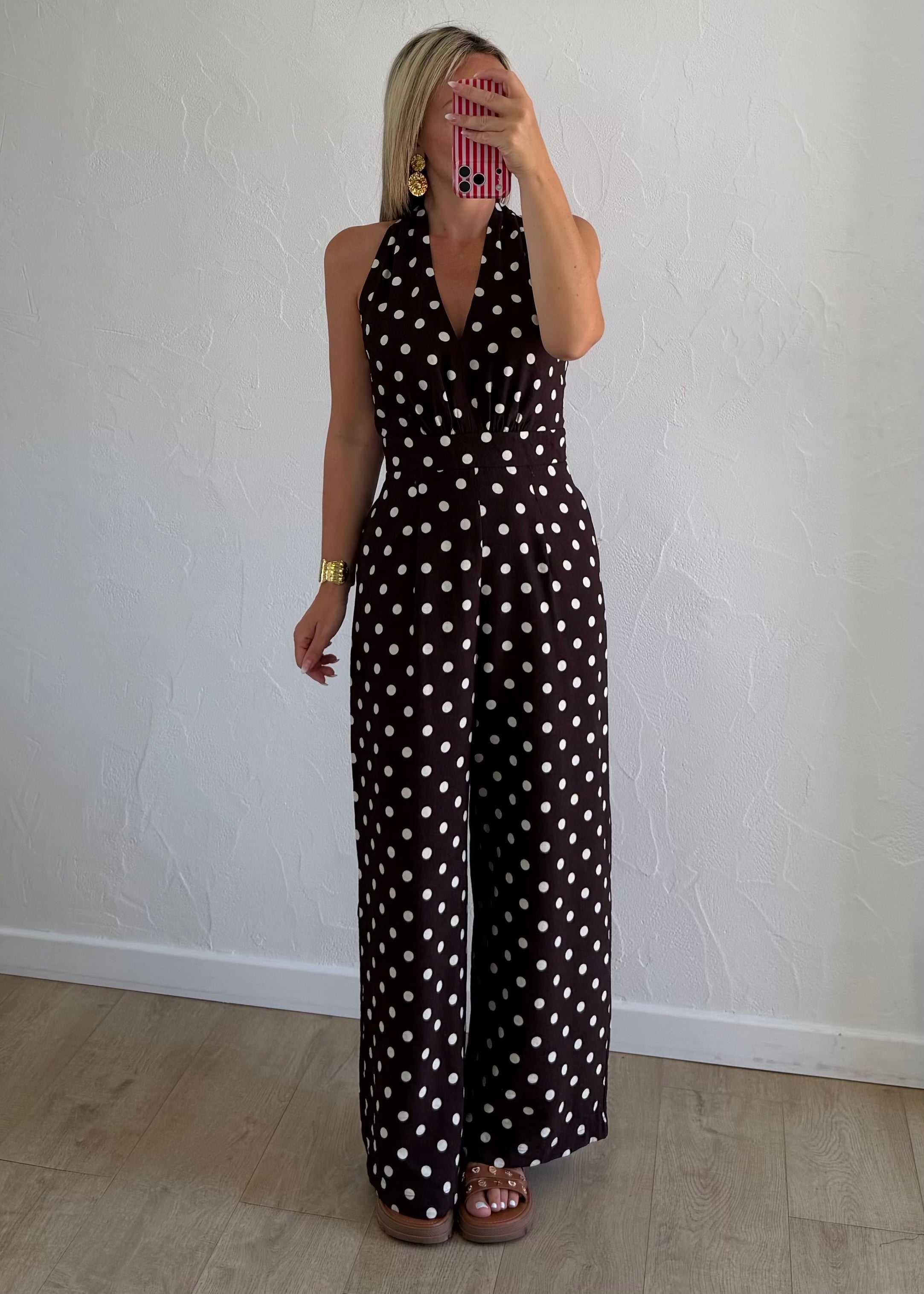 Combi-Pantalon LOUISON Choco