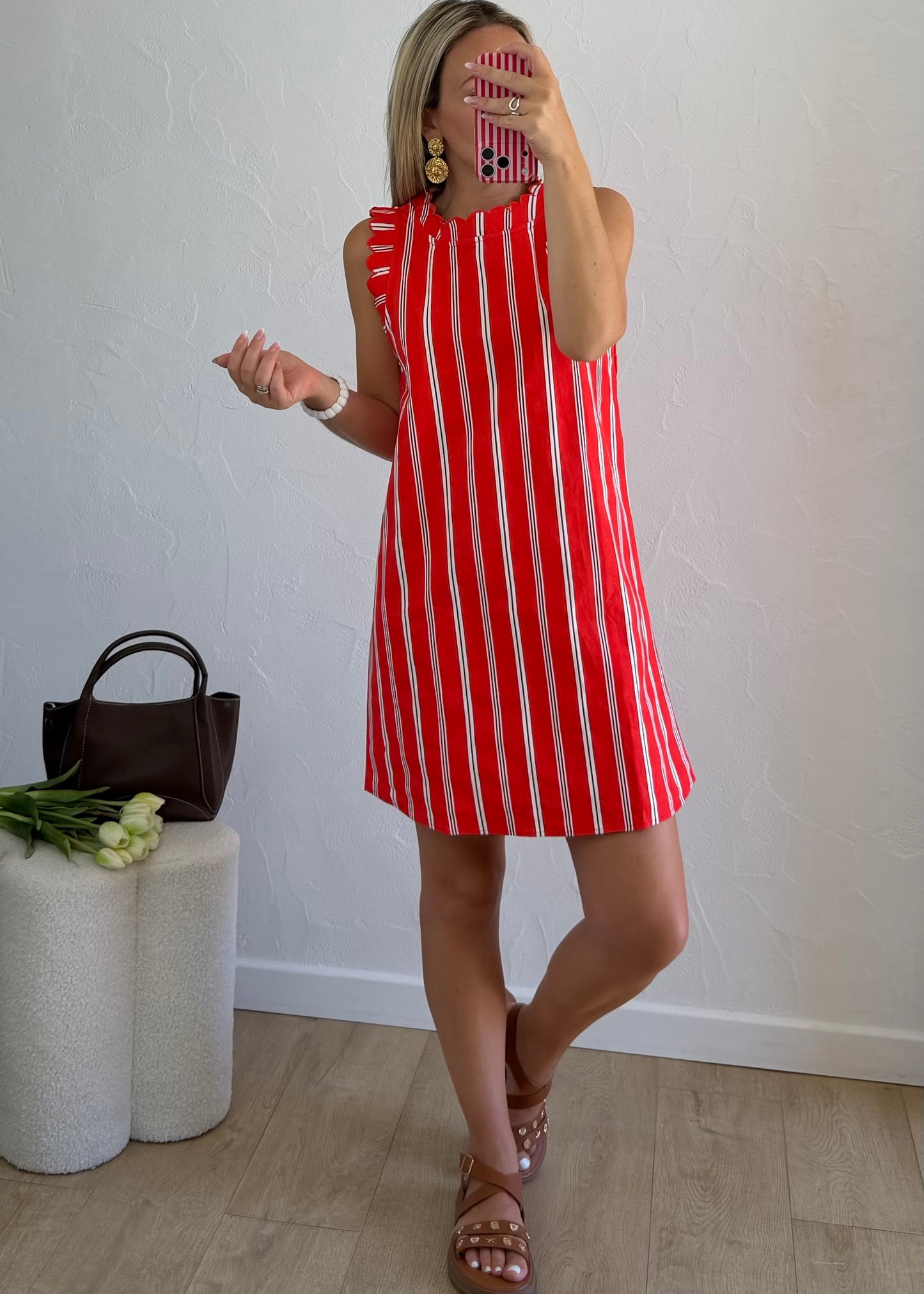 Robe ELWEN Rouge