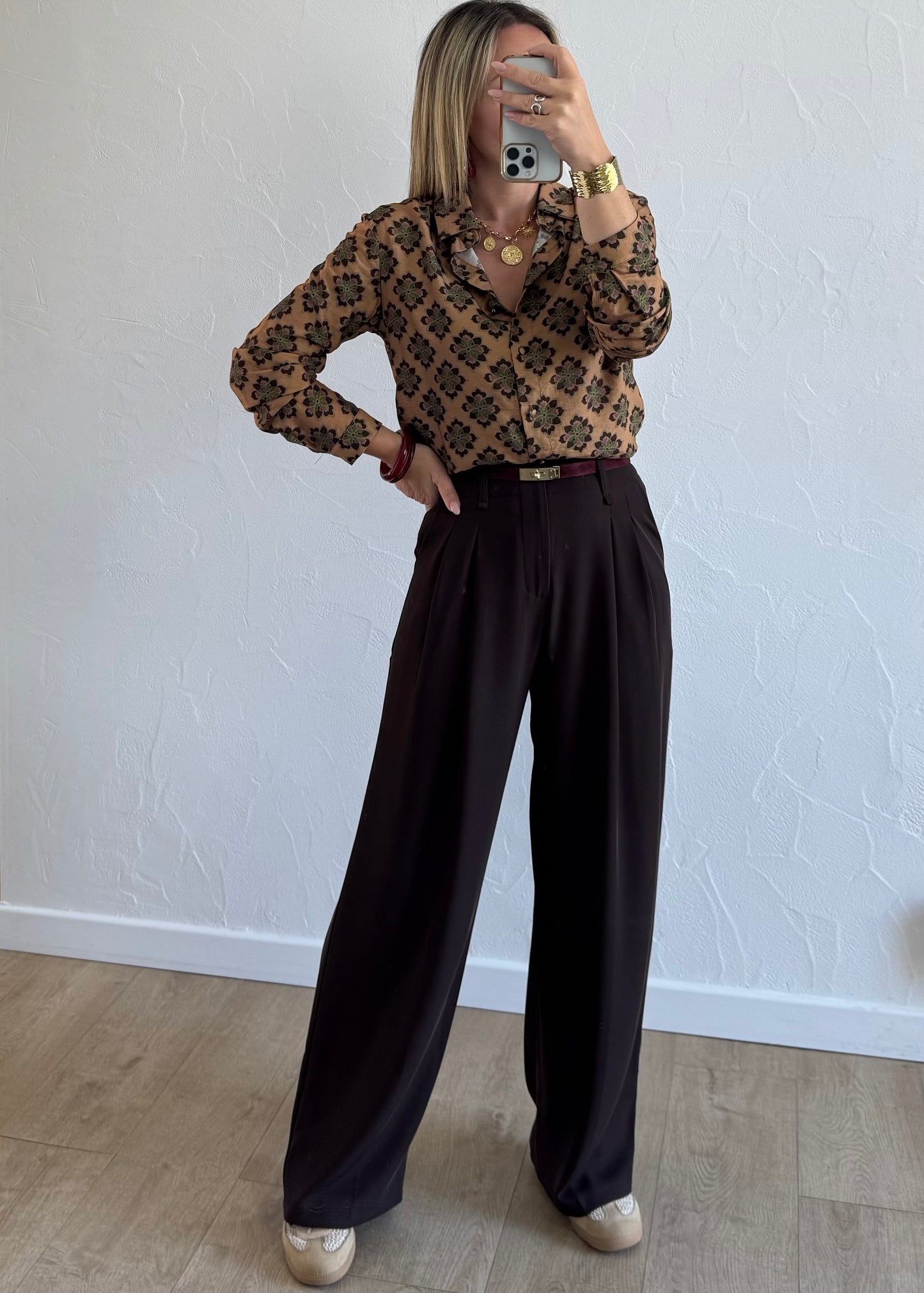 Pantalon JADE Chocolat