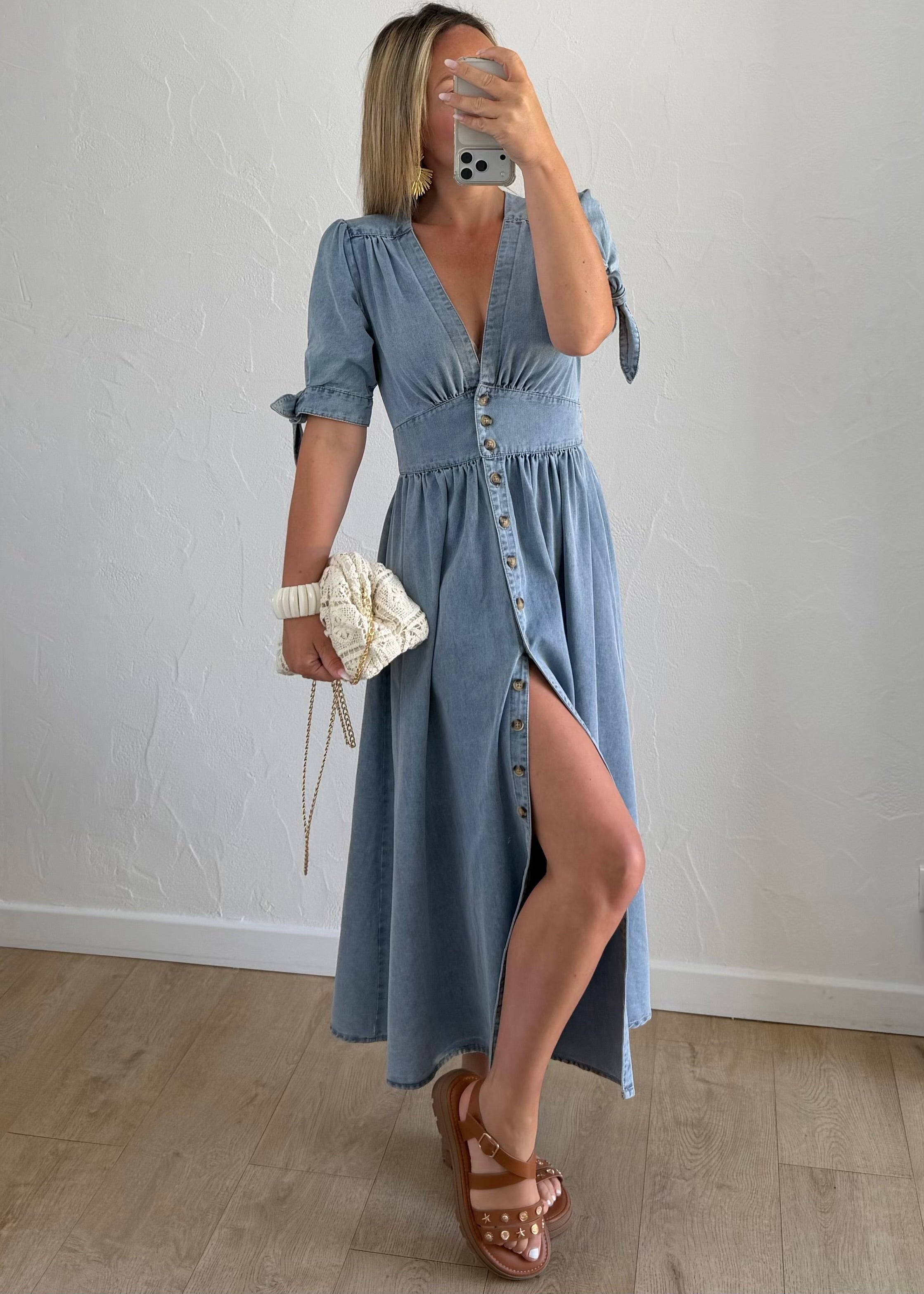 Robe en jean Lou