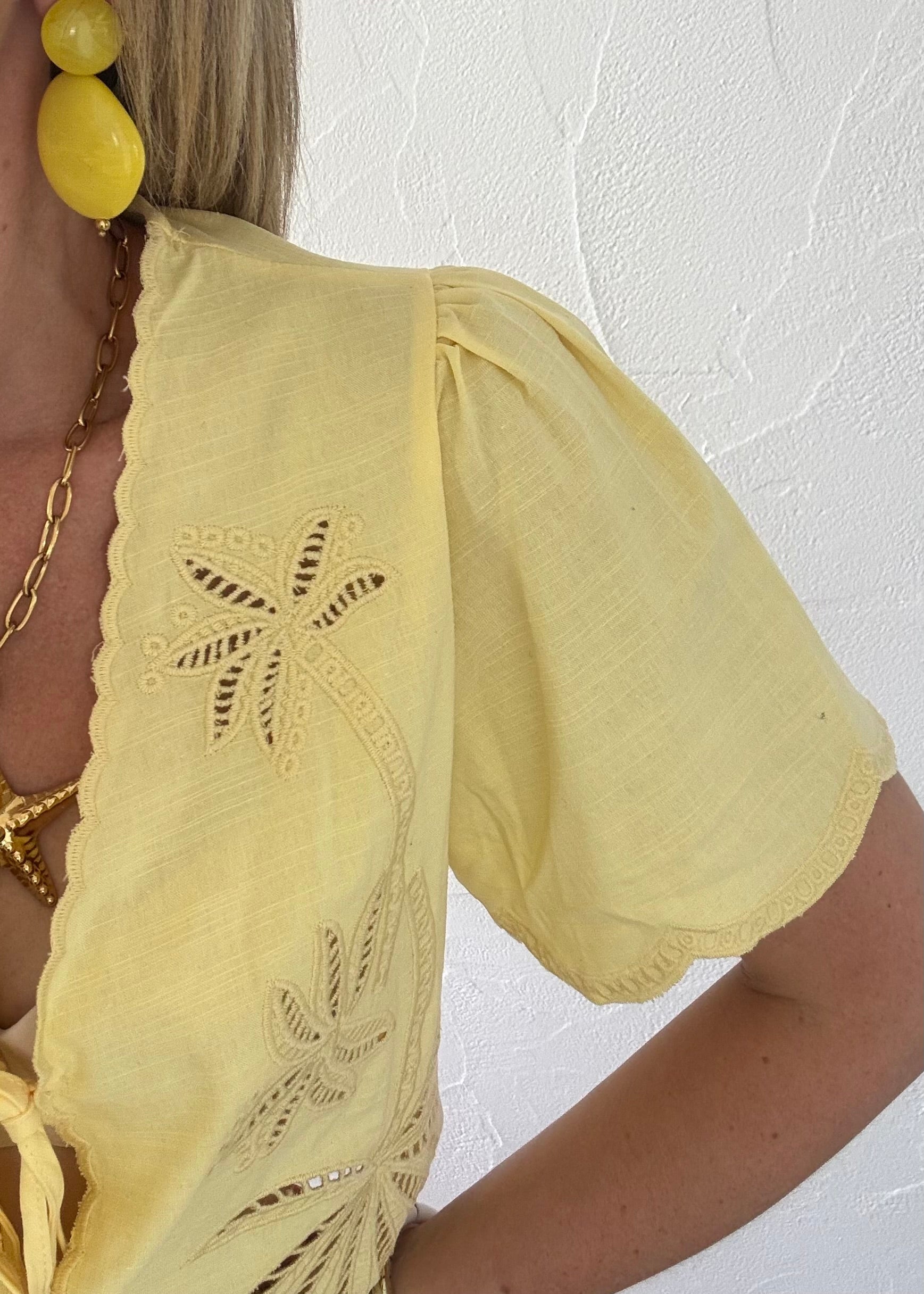 Blouse Ninon Jaune