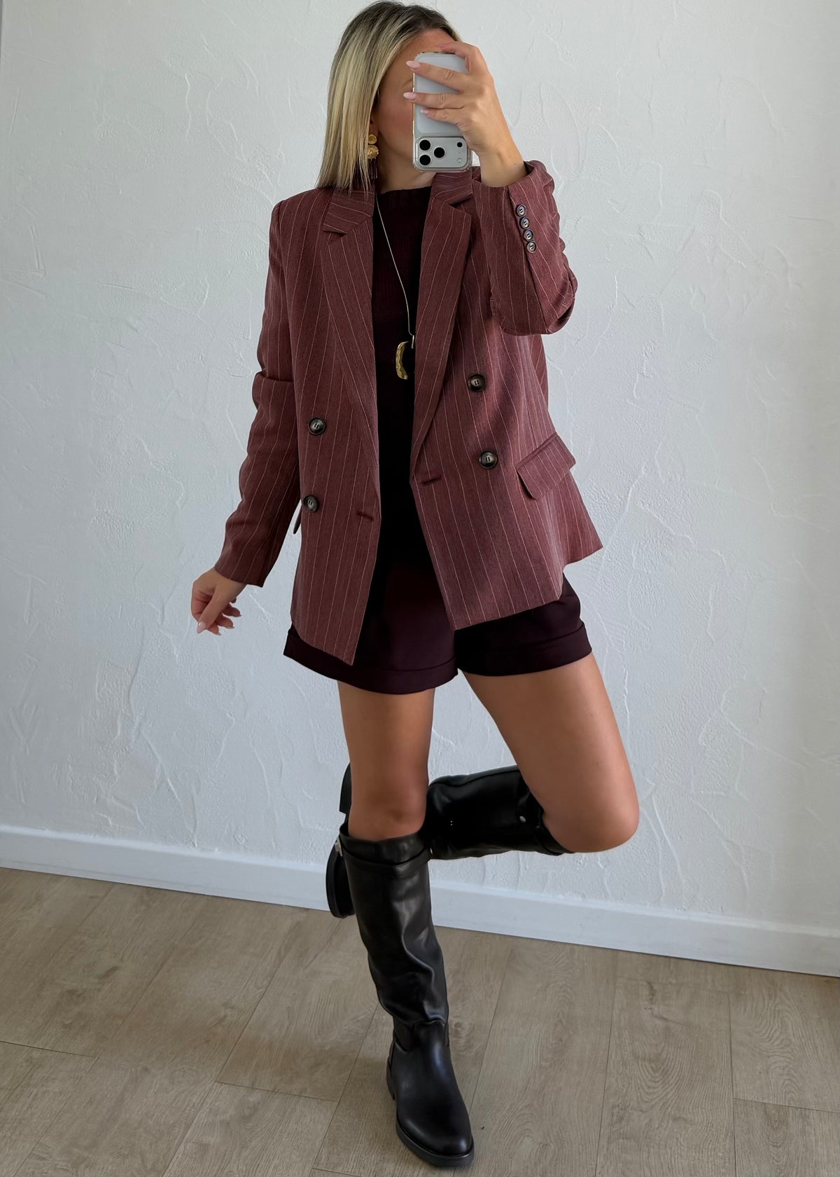 Blazer Rosario bordeaux