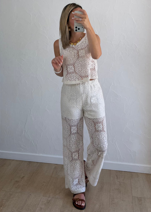 Haut ALBAELLE Crochet