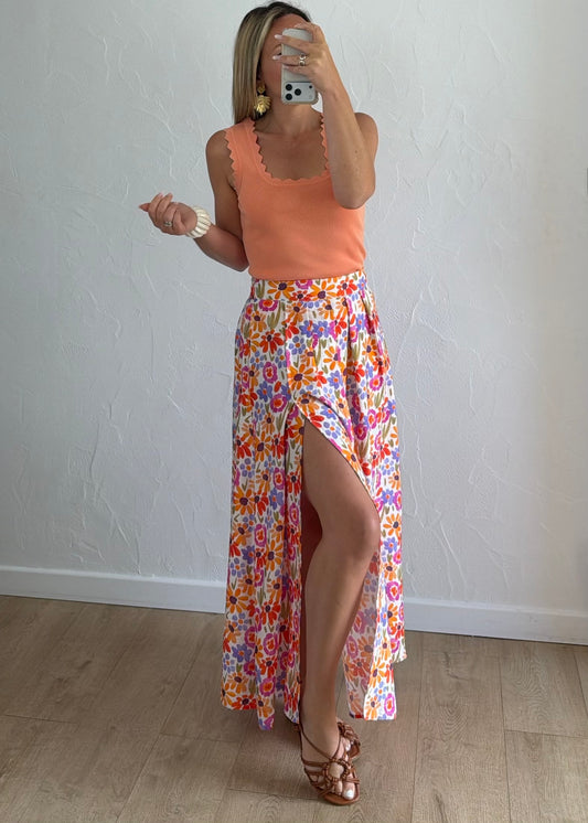 Jupe LUCILE Orange