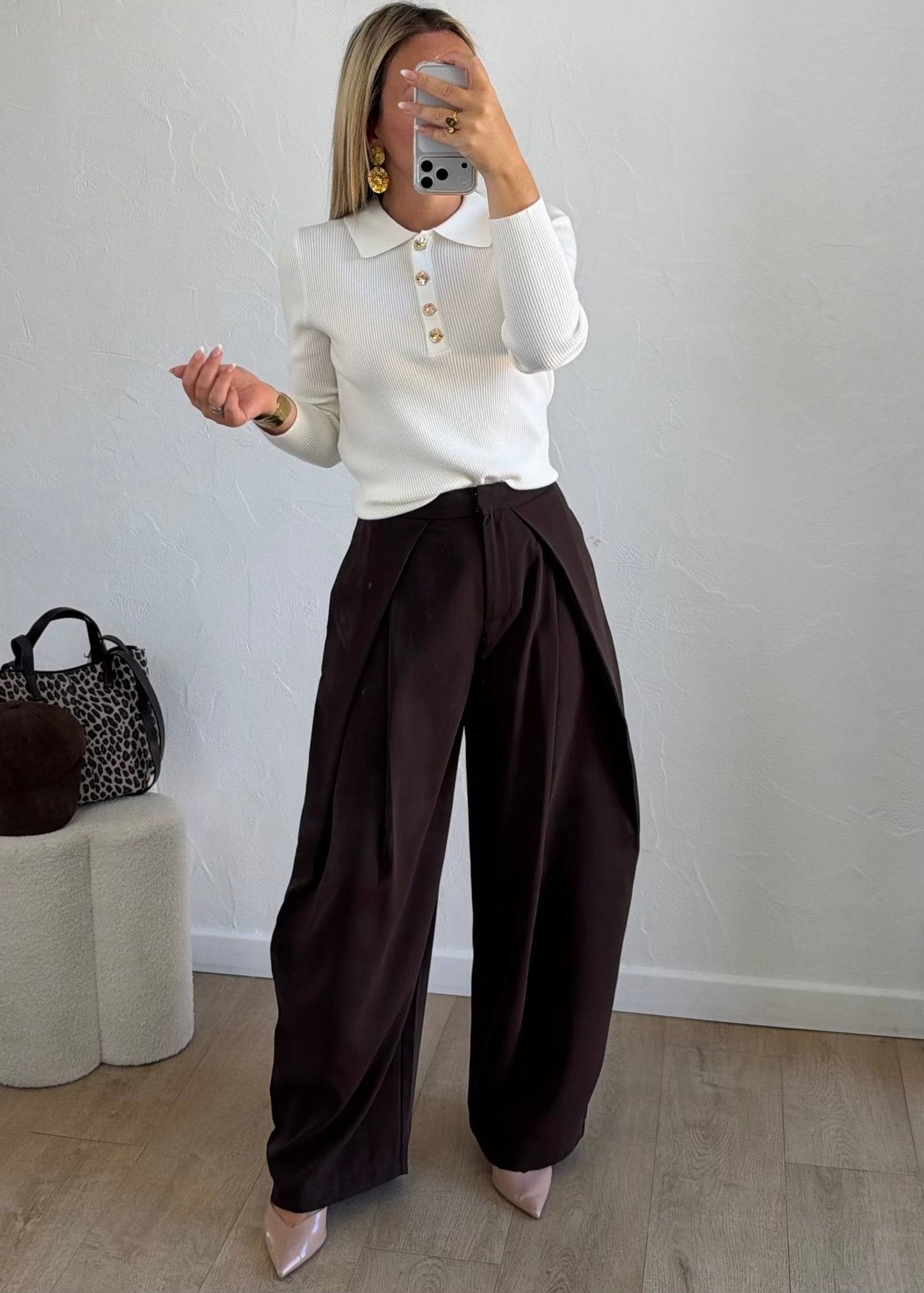 Polo Irina écru