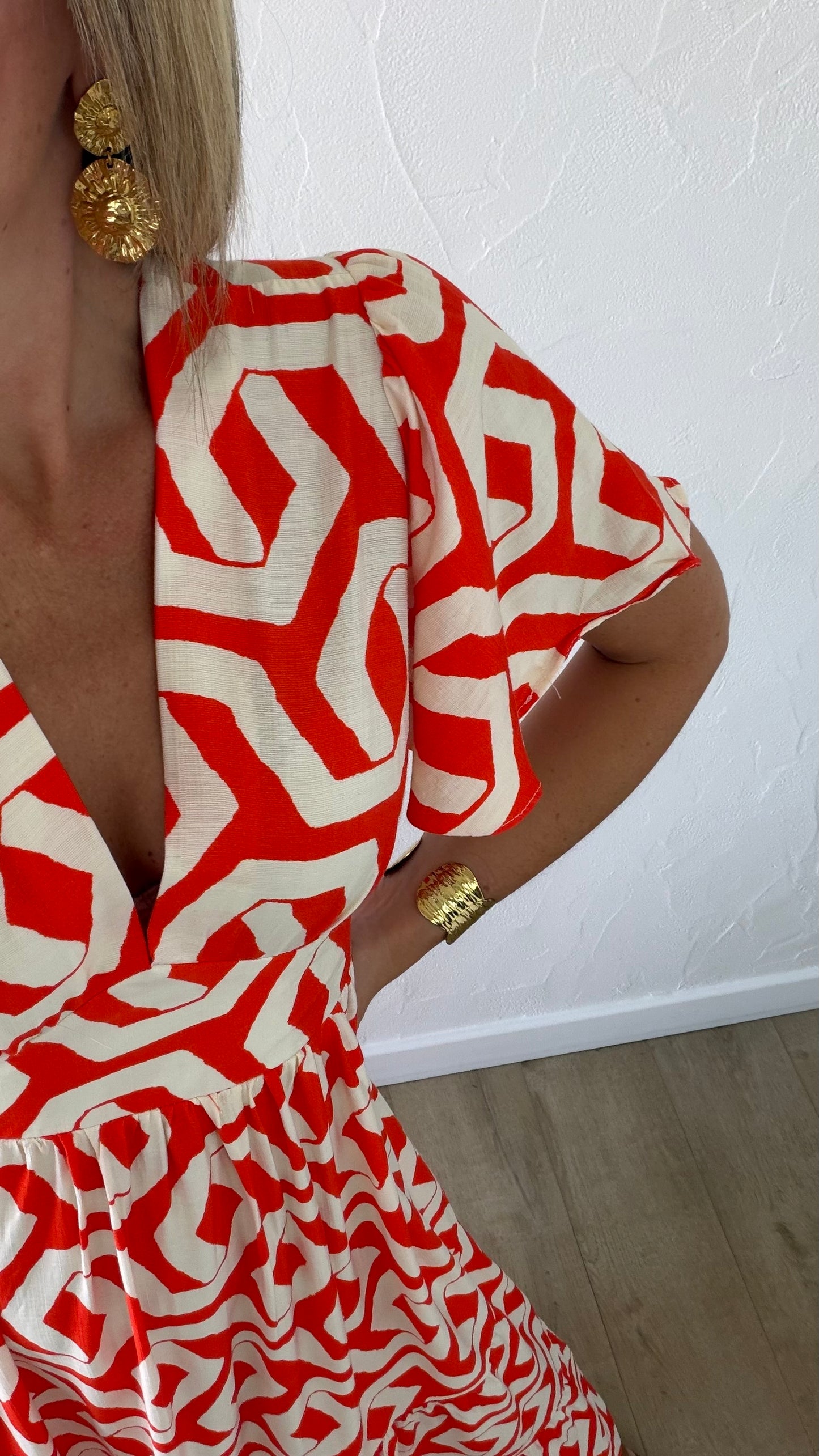 Robe ABIGAELLE Orange