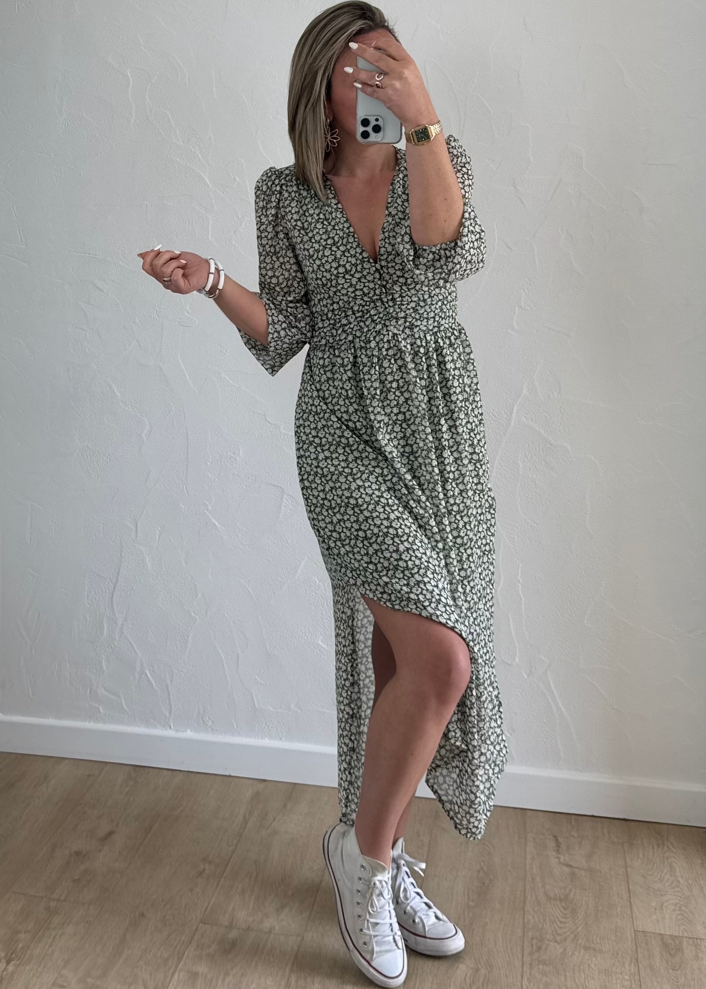 Robe fendue Maelle
