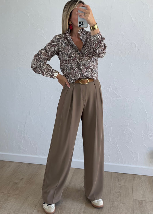 Chemisier LILO Beige