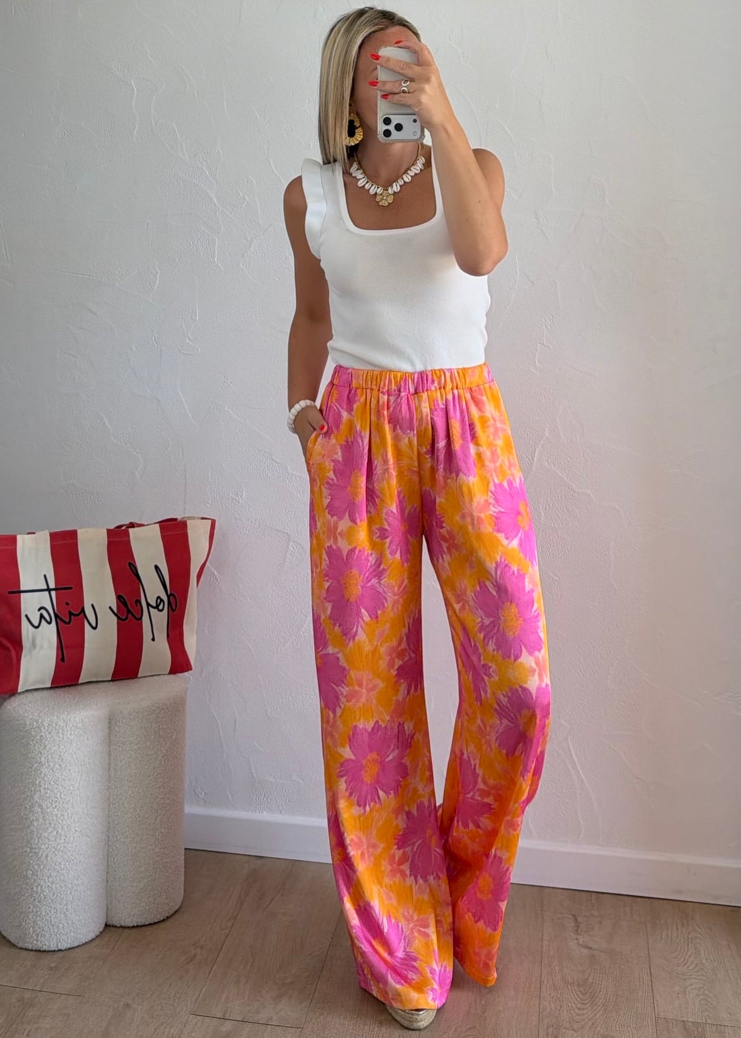 Pantalon LYANA Orange