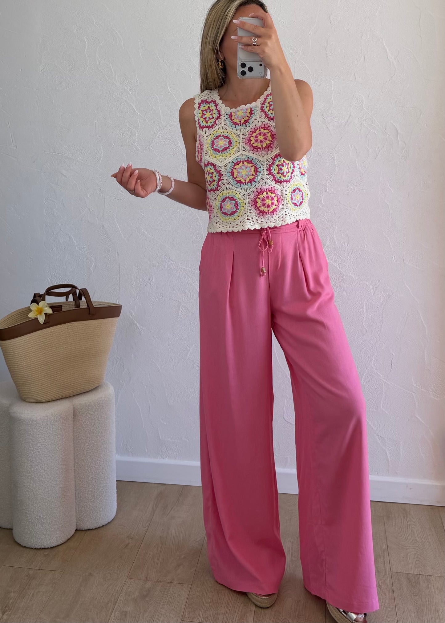 Pantalon DIANE Rose