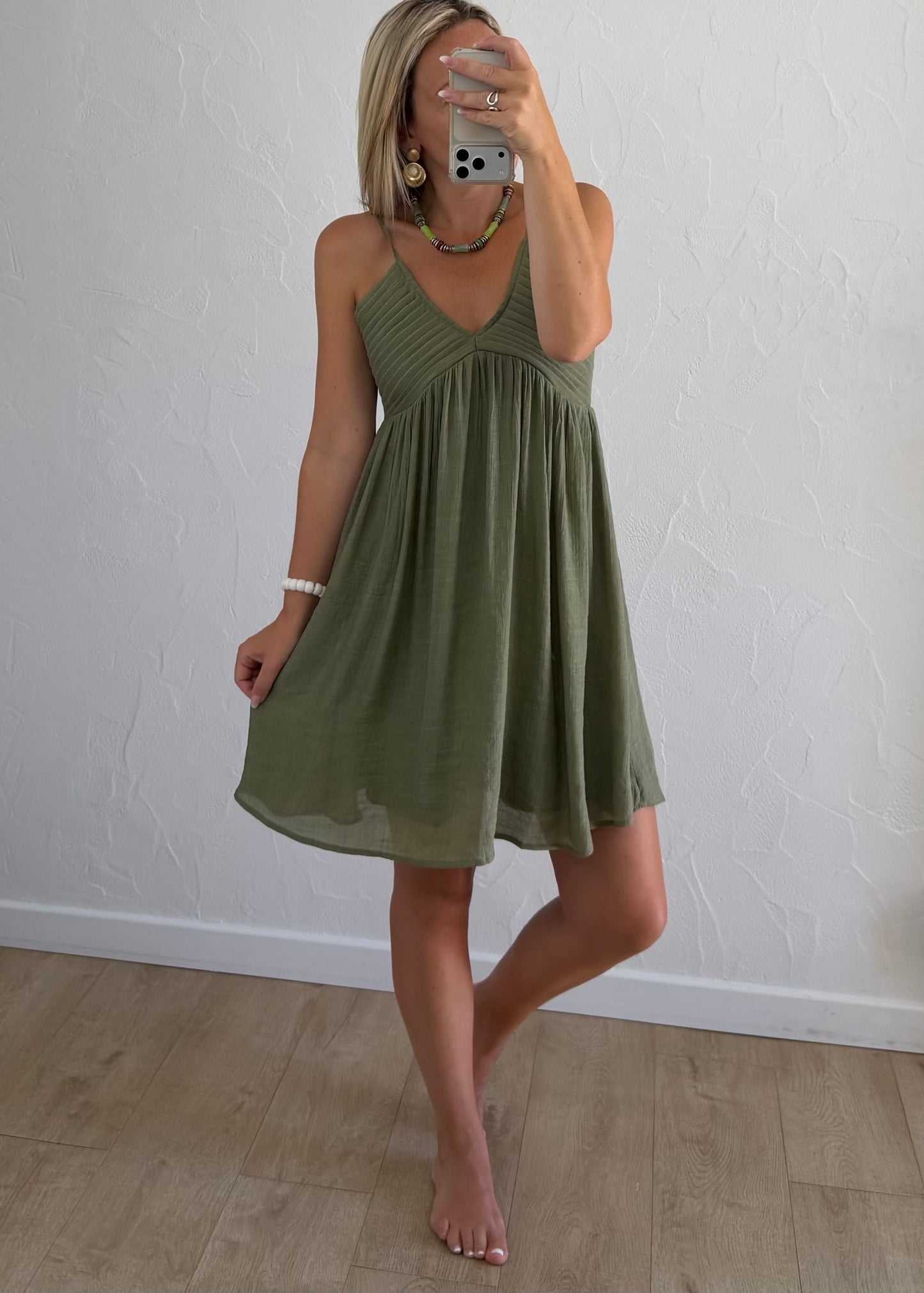 Robe ASTRID Kaki