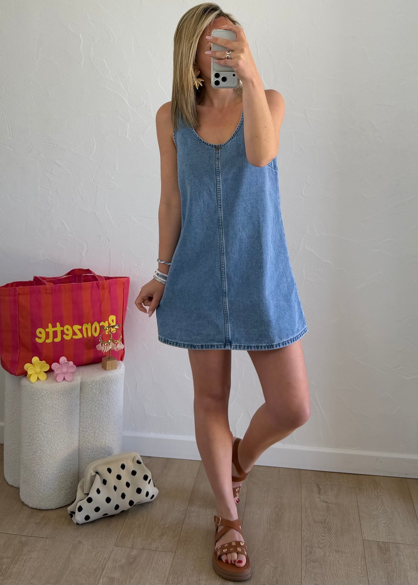Robe en jean Lou