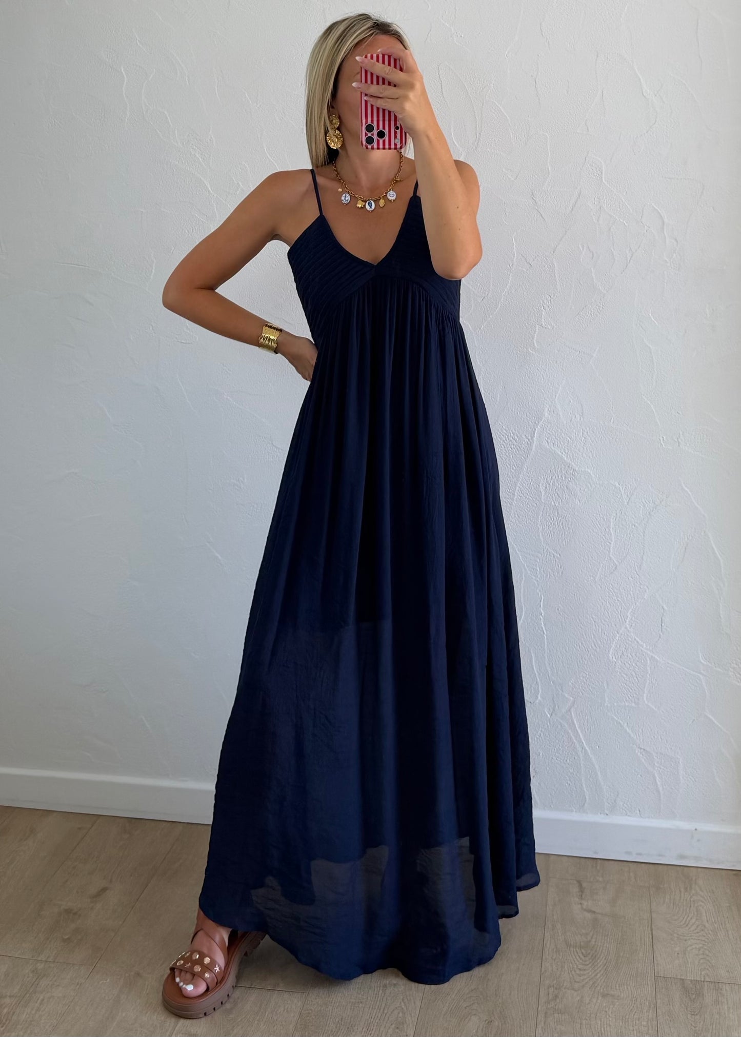 Robe ASTRIDE Bleu Marine